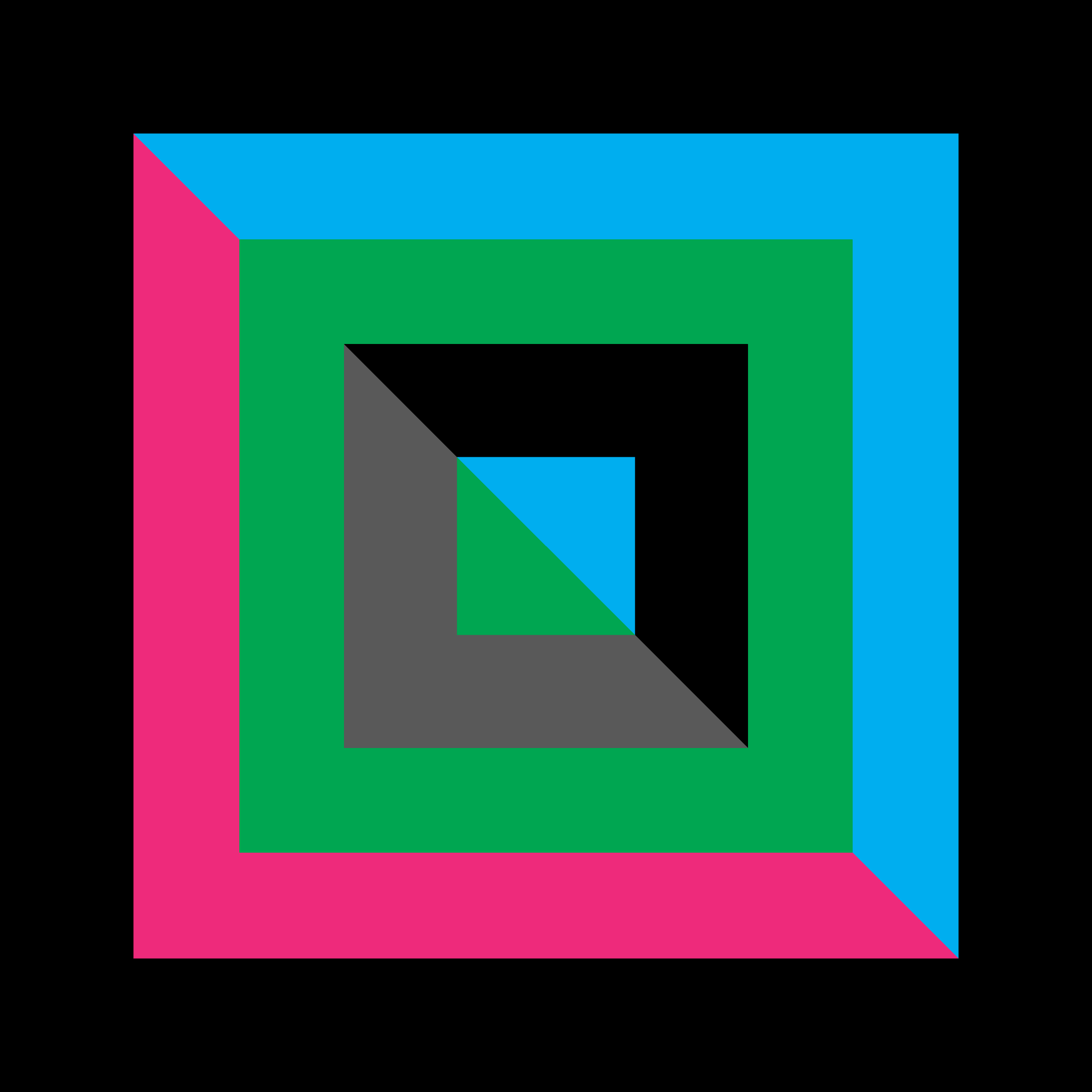 Art Blocks - Art Blocks v2 - Intersections #224 - NFT # 373000224