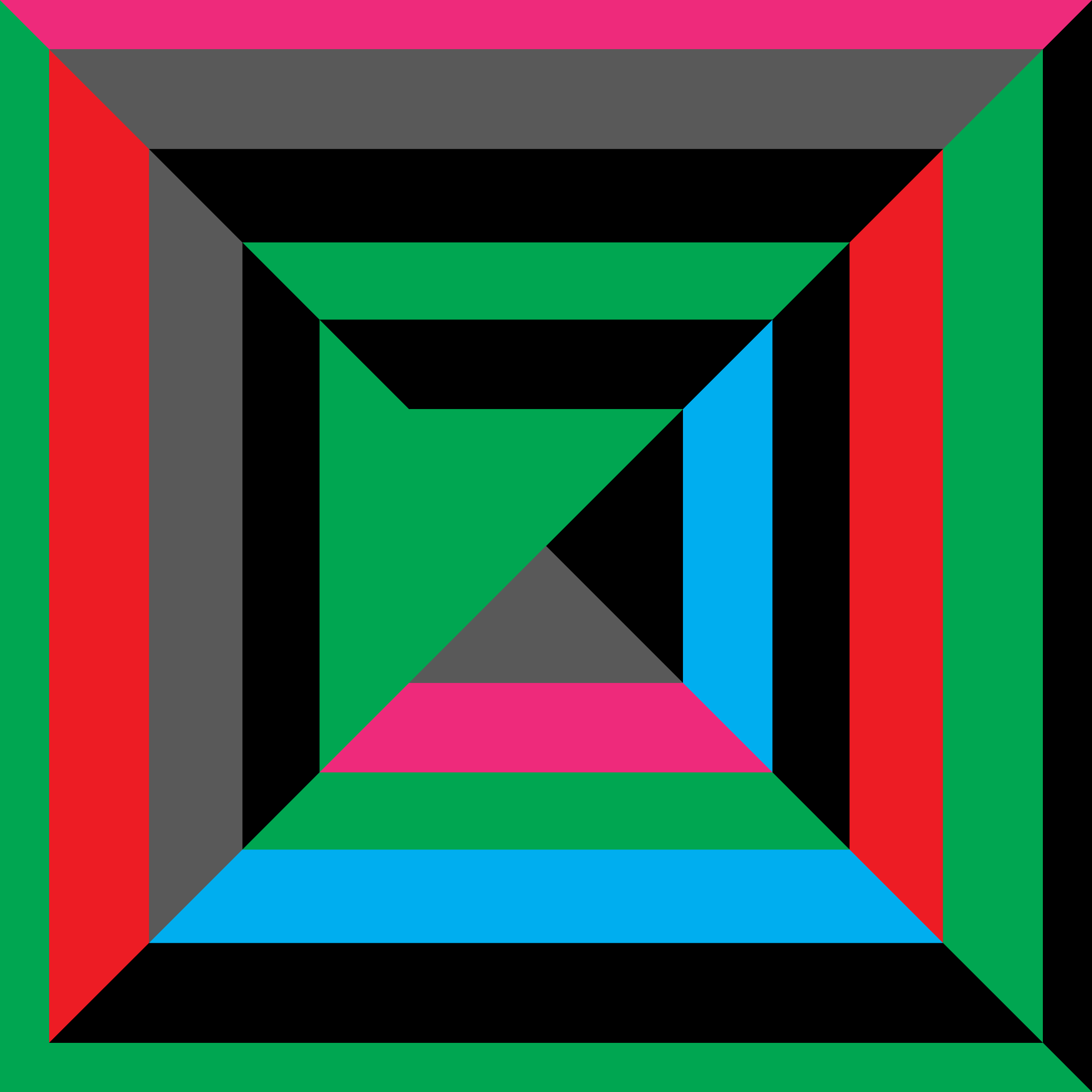 Art Blocks - Art Blocks v2 - Intersections #241 - NFT # 373000241