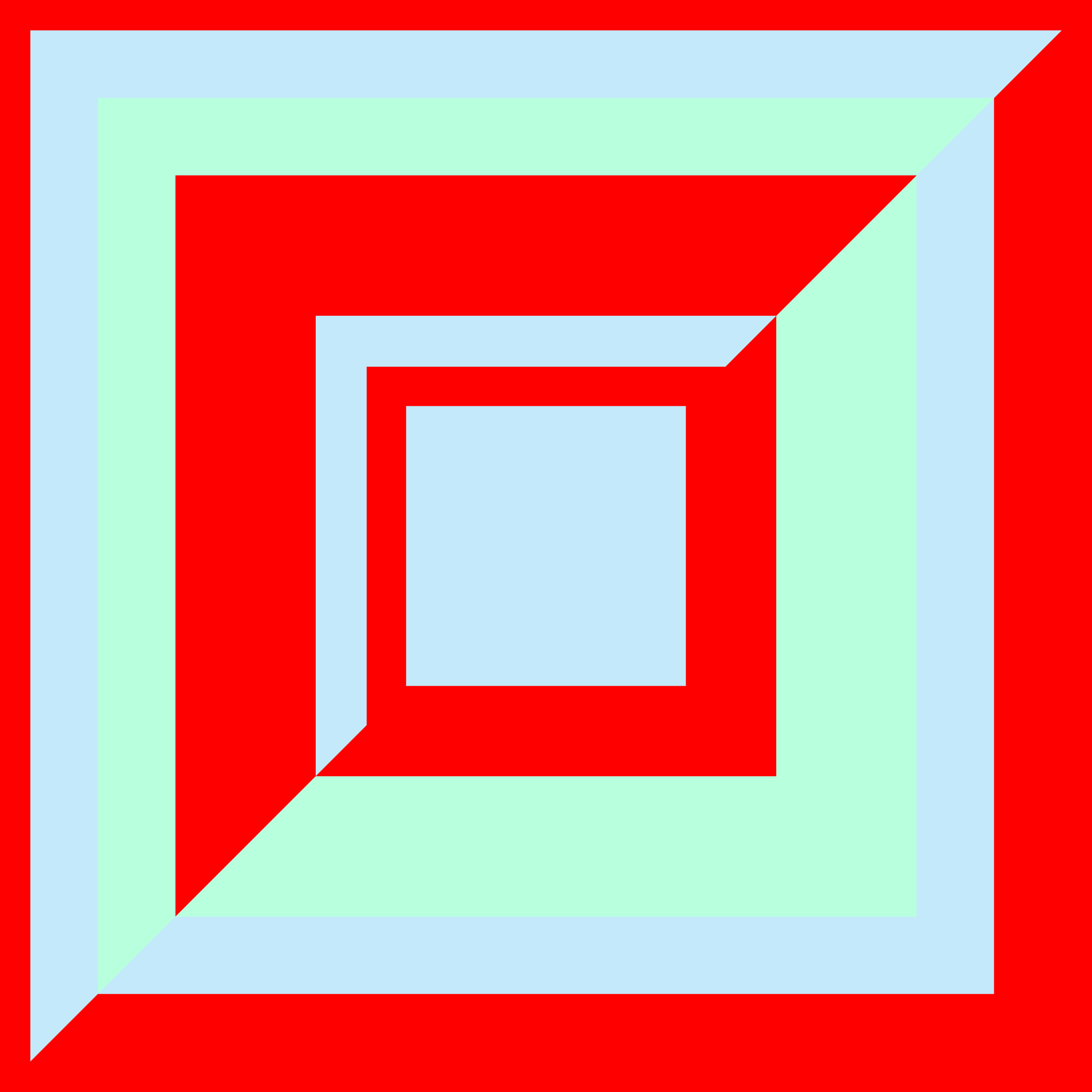 Art Blocks - Art Blocks v2 - Intersections #260 - NFT # 373000260