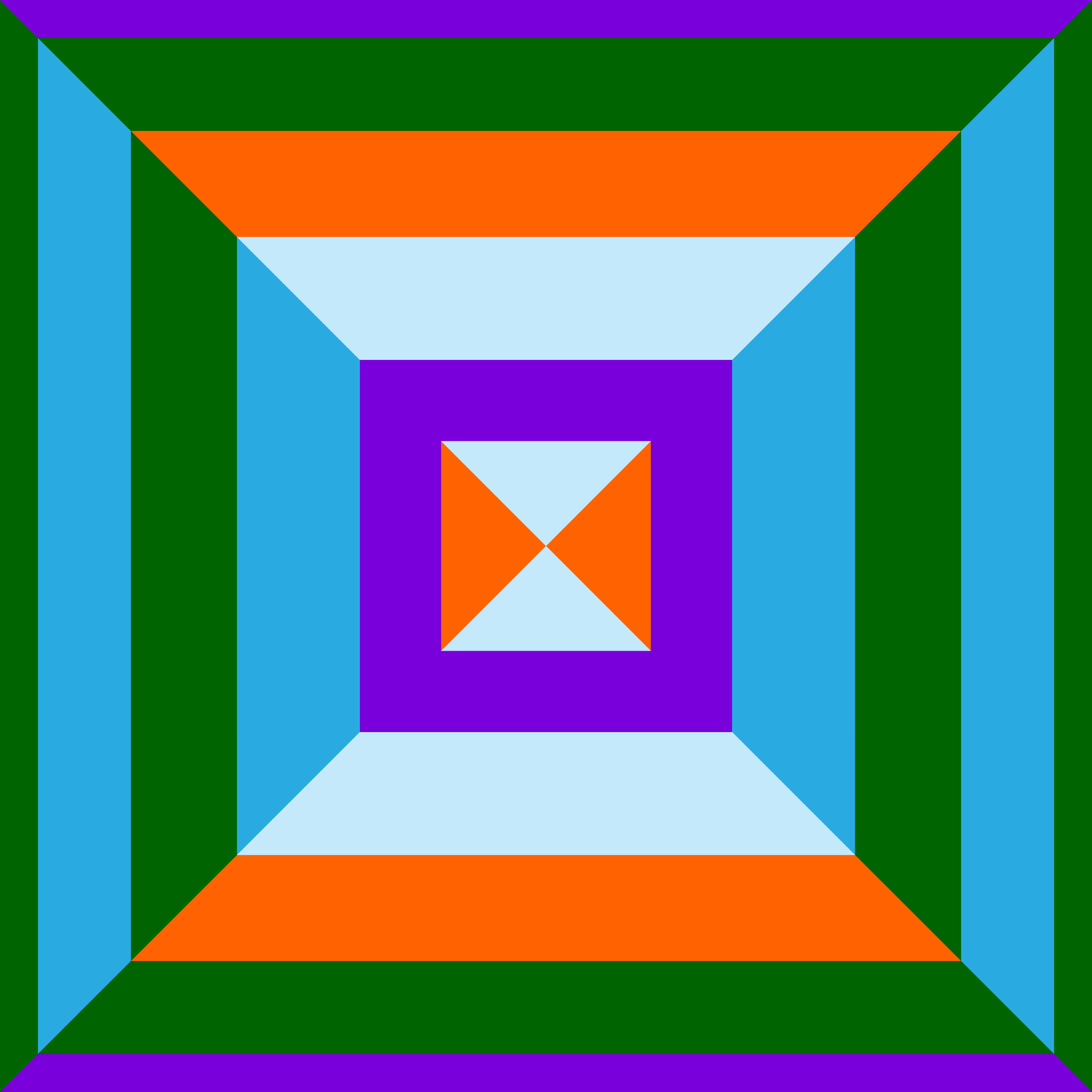 Art Blocks - Art Blocks v2 - Intersections #268 - NFT # 373000268