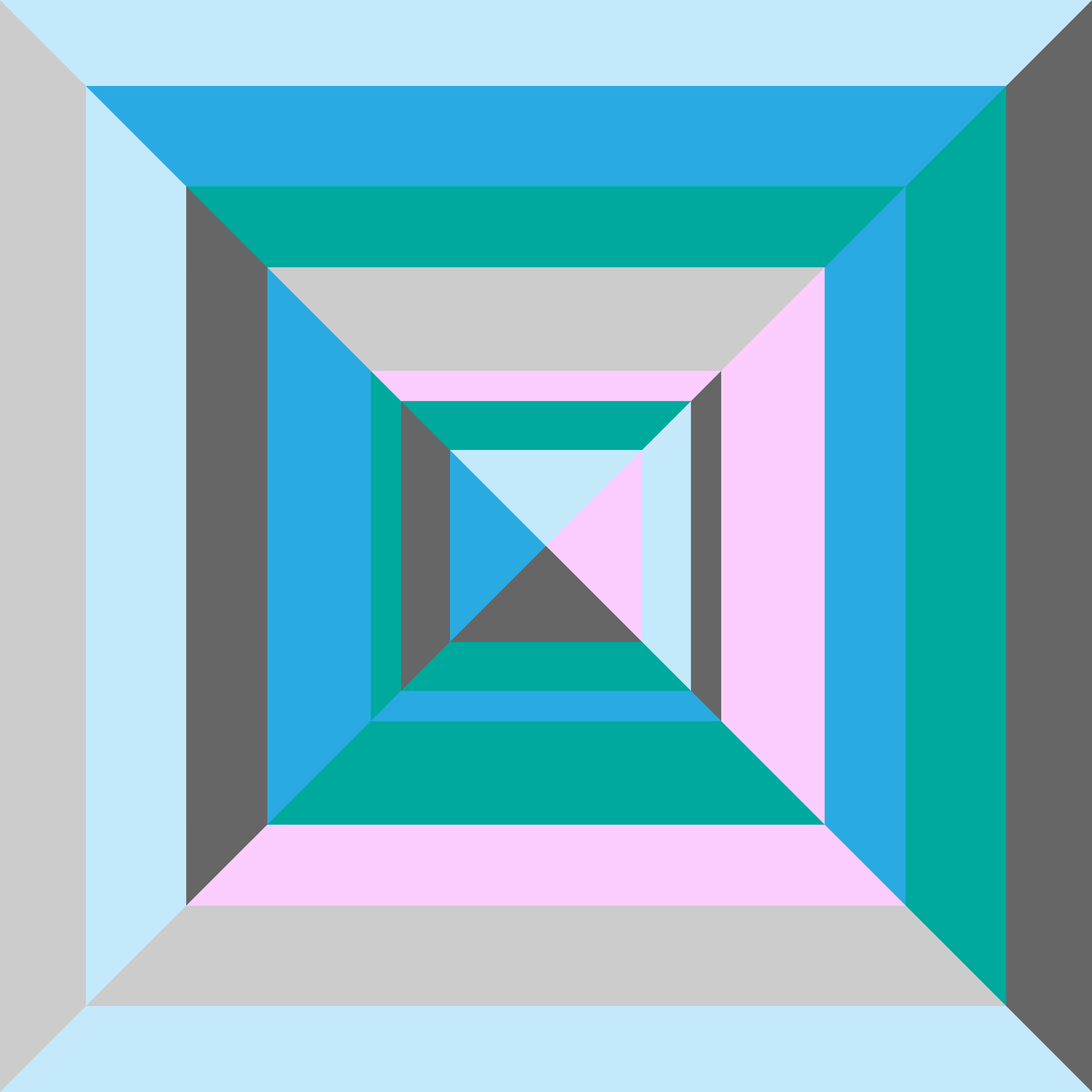 Art Blocks - Art Blocks v2 - Intersections #273 - NFT # 373000273