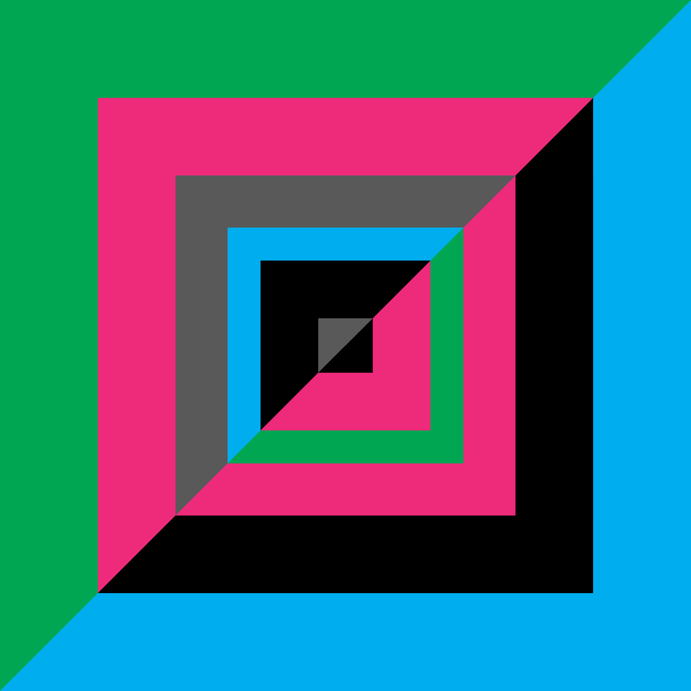 Art Blocks - Art Blocks v2 - Intersections #277 - NFT # 373000277