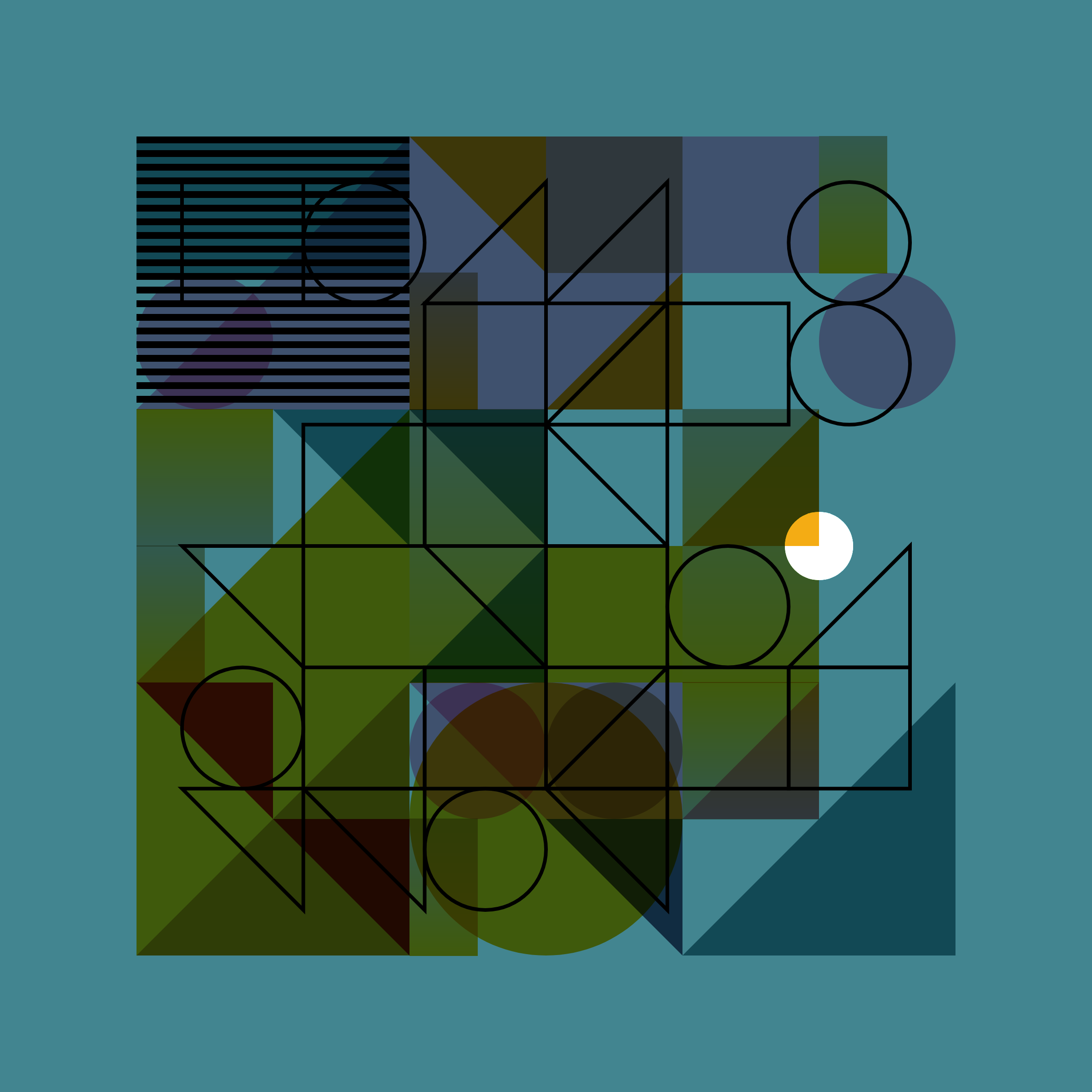 Art Blocks - Art Blocks v2 - Elementals #54 - NFT # 41000054