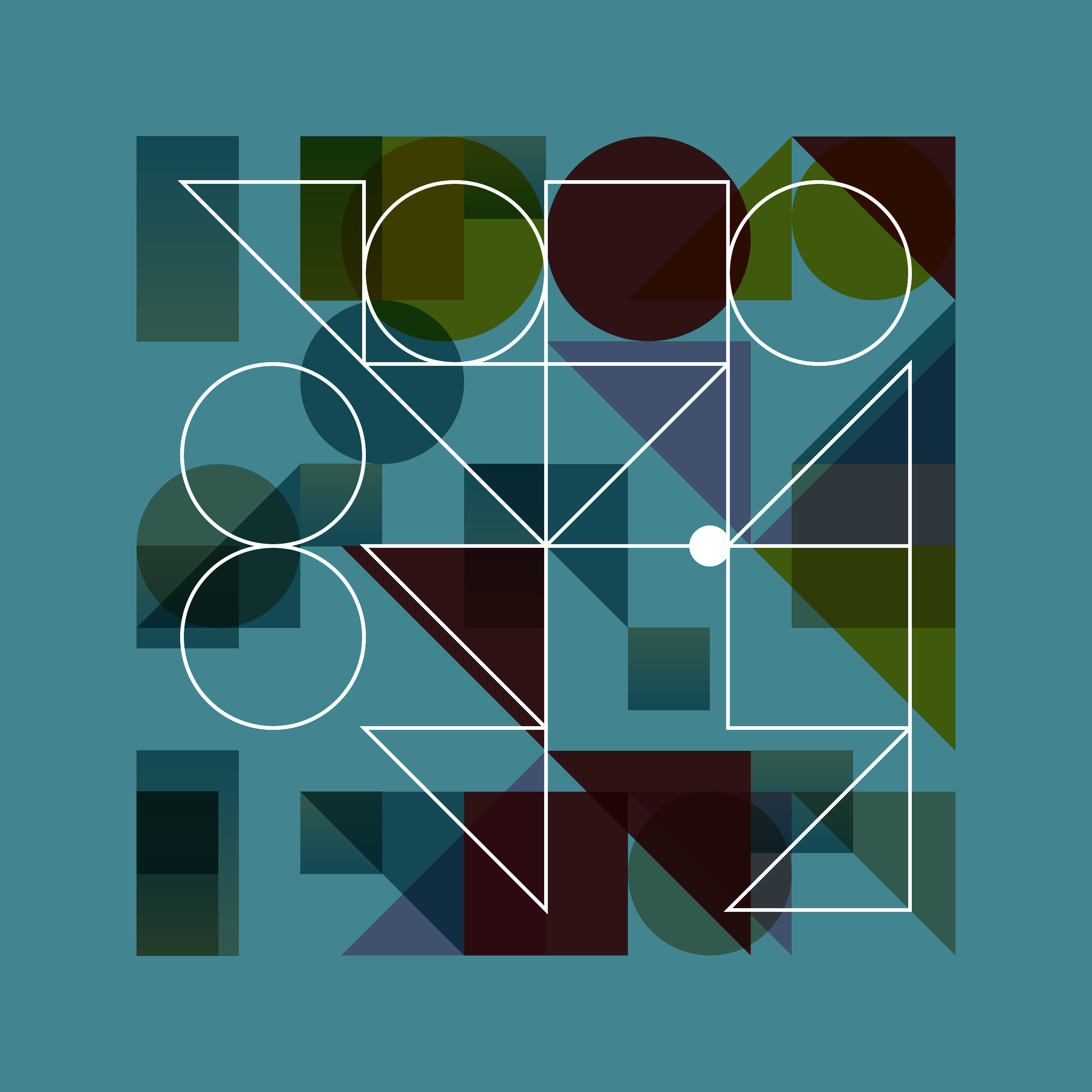 Art Blocks - Art Blocks v2 - Elementals #162 - NFT # 41000162