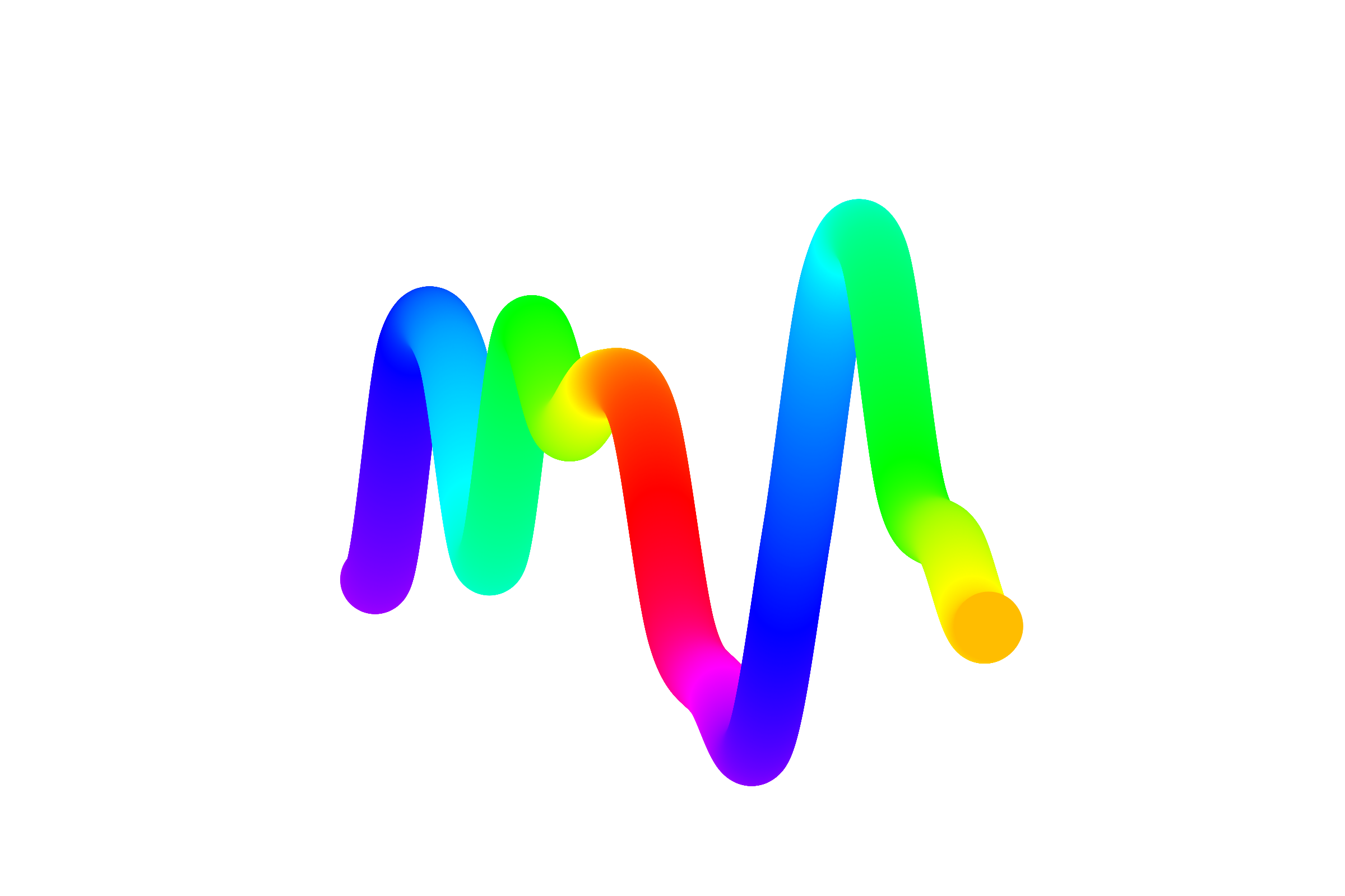 Art Blocks - Art Blocks v1 - Chromie Squiggle #44 - NFT # 44