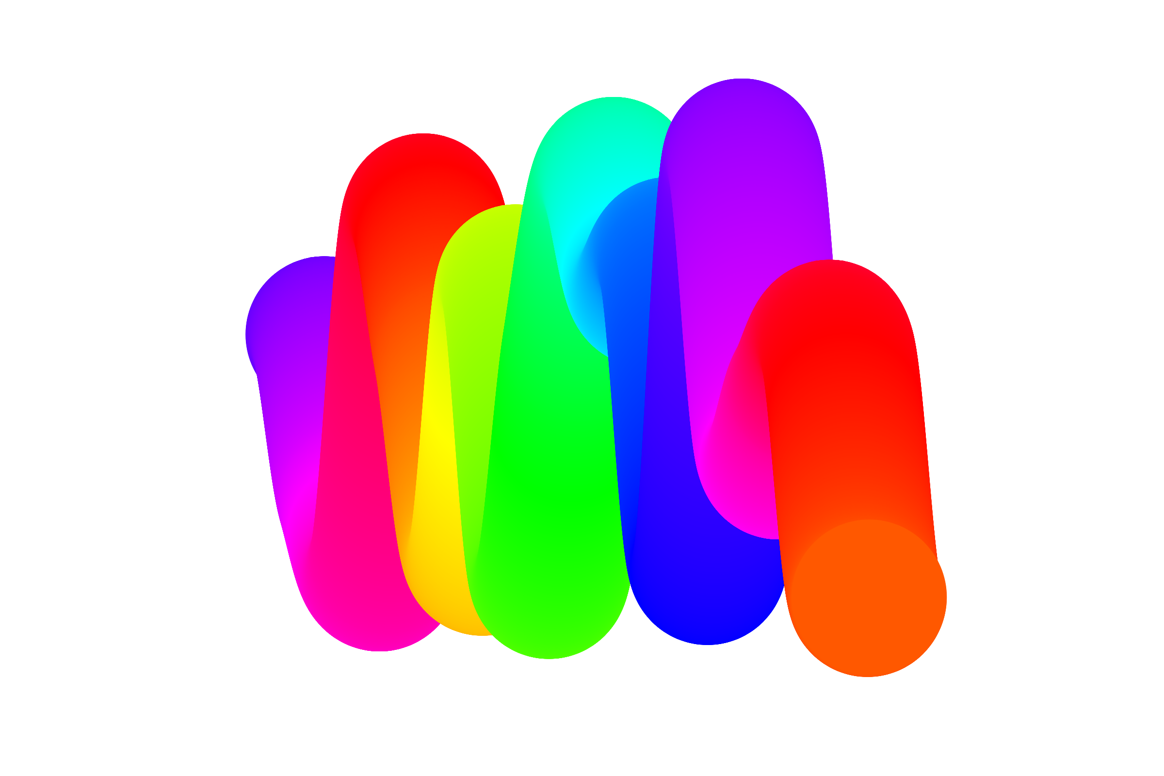 Art Blocks - Art Blocks v1 - Chromie Squiggle #45 - NFT # 45