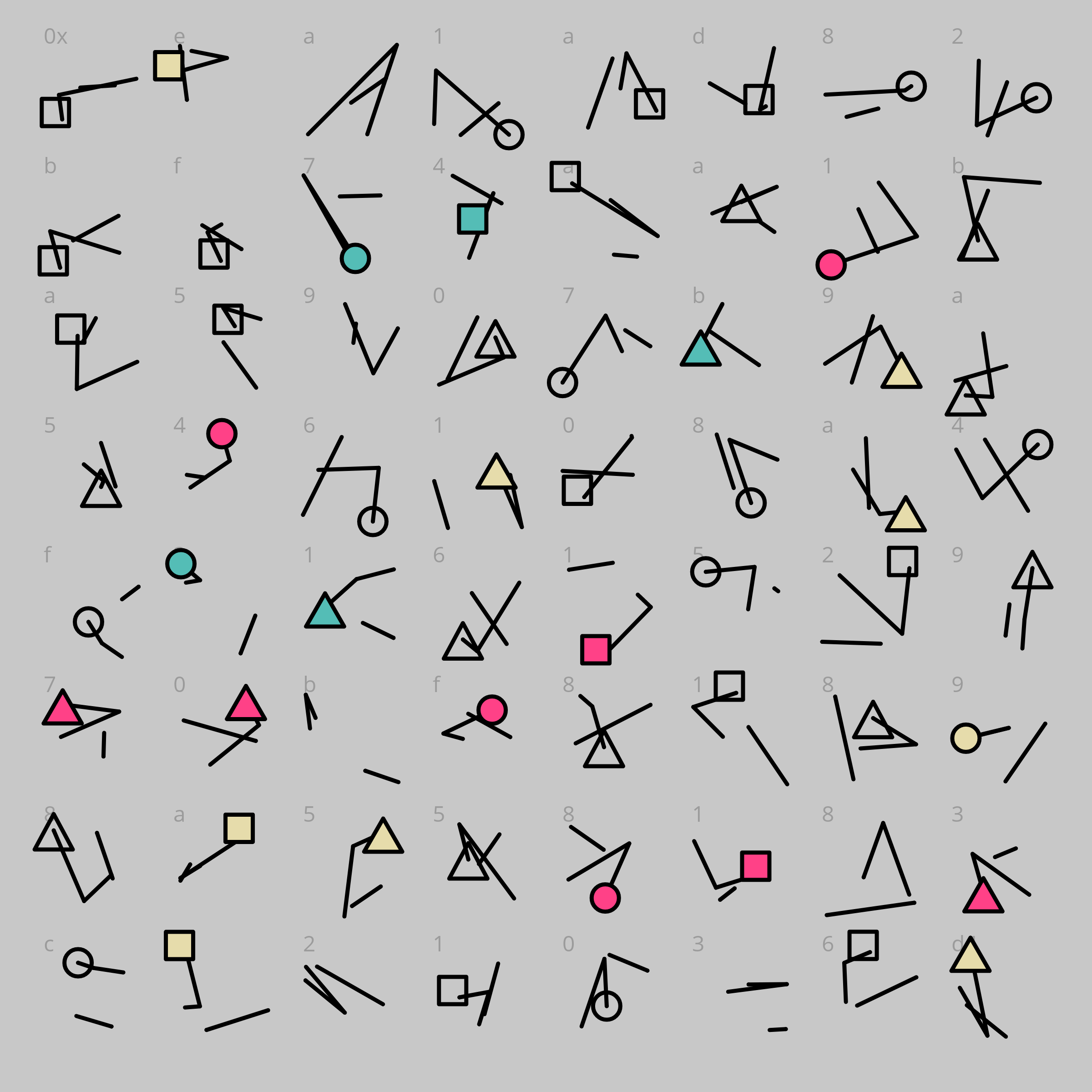 Art Blocks - Art Blocks v2 - Dear Hash, #7 - NFT # 49000007