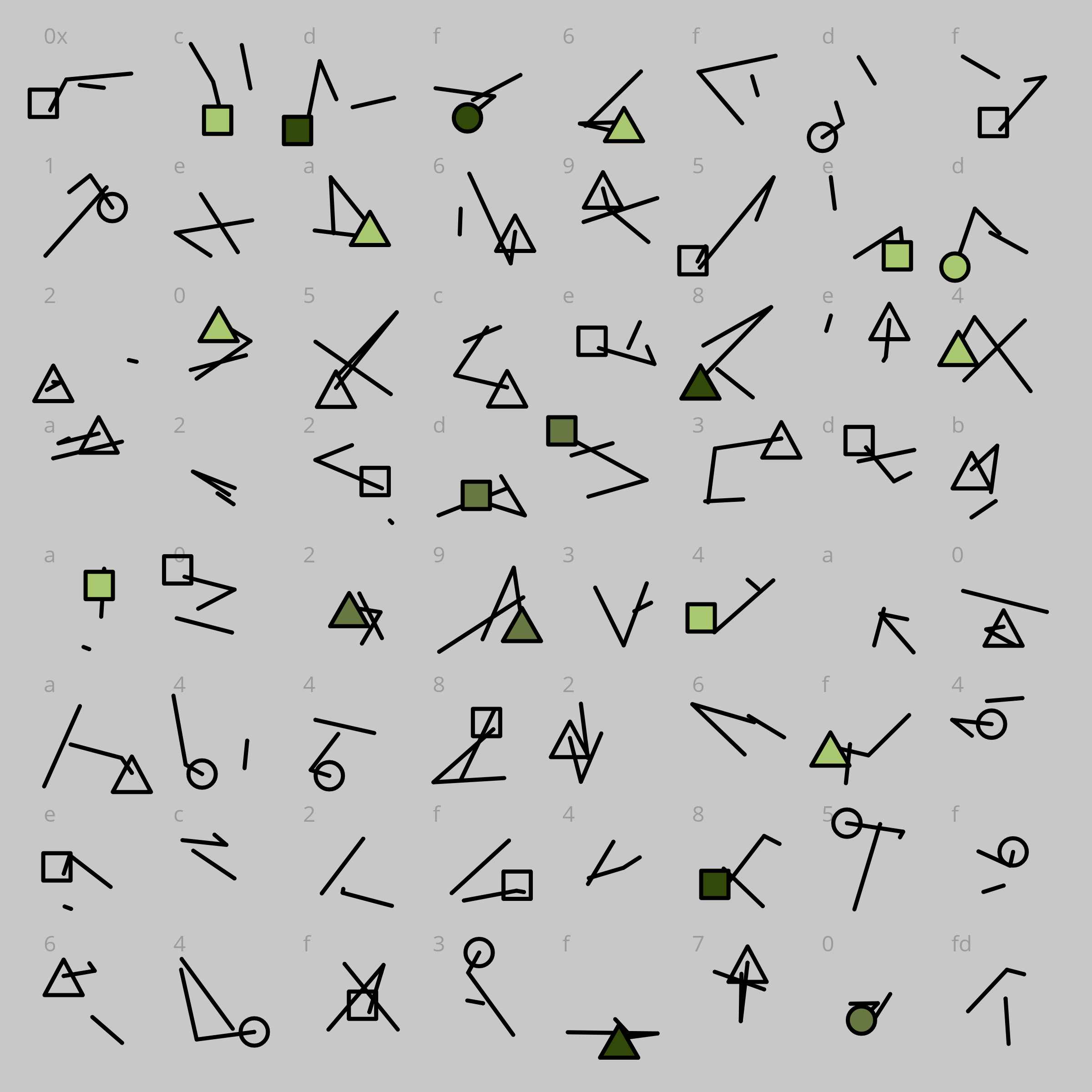 Art Blocks - Art Blocks v2 - Dear Hash, #18 - NFT # 49000018