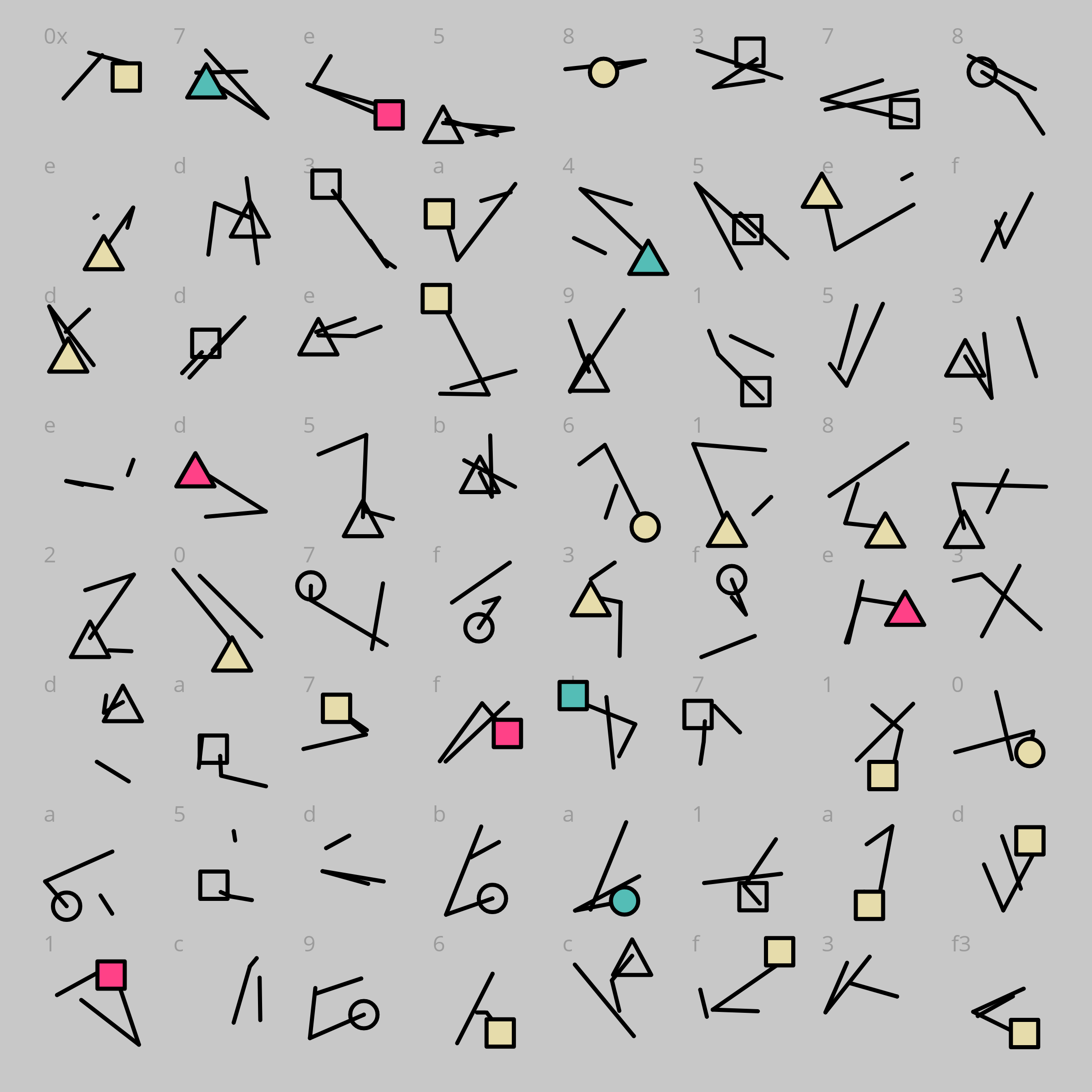 Art Blocks - Art Blocks v2 - Dear Hash, #19 - NFT # 49000019