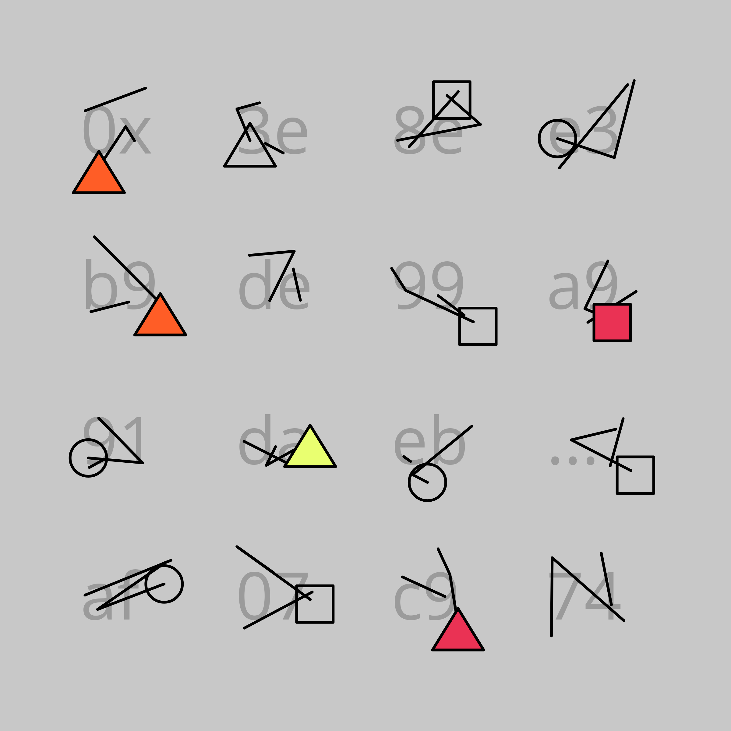 Art Blocks - Art Blocks v2 - Dear Hash, #34 - NFT # 49000034