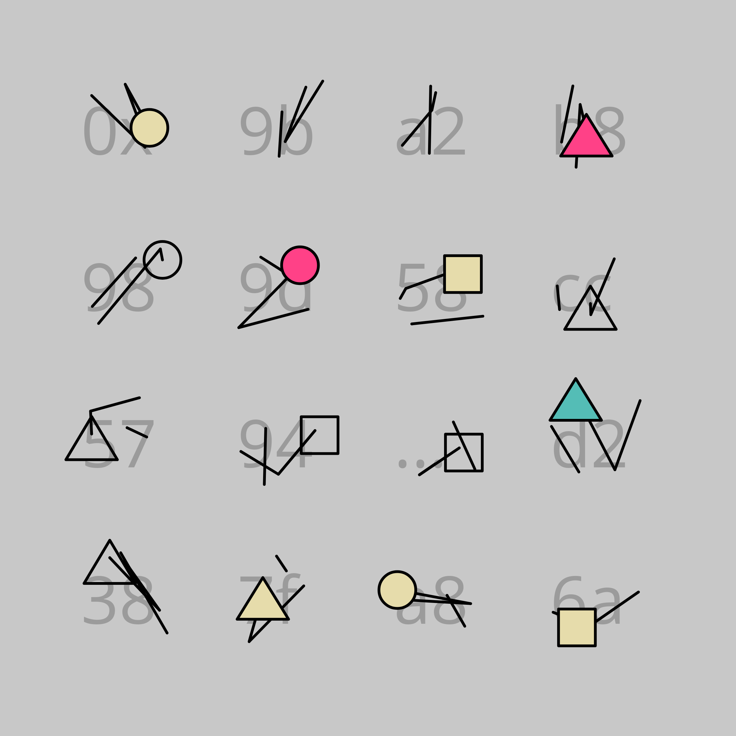 Art Blocks - Art Blocks v2 - Dear Hash, #43 - NFT # 49000043