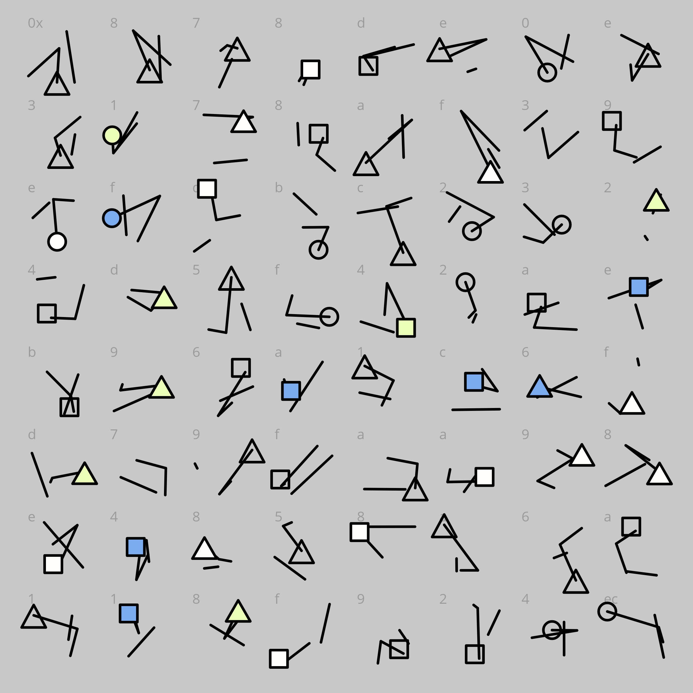 Art Blocks - Art Blocks v2 - Dear Hash, #58 - NFT # 49000058