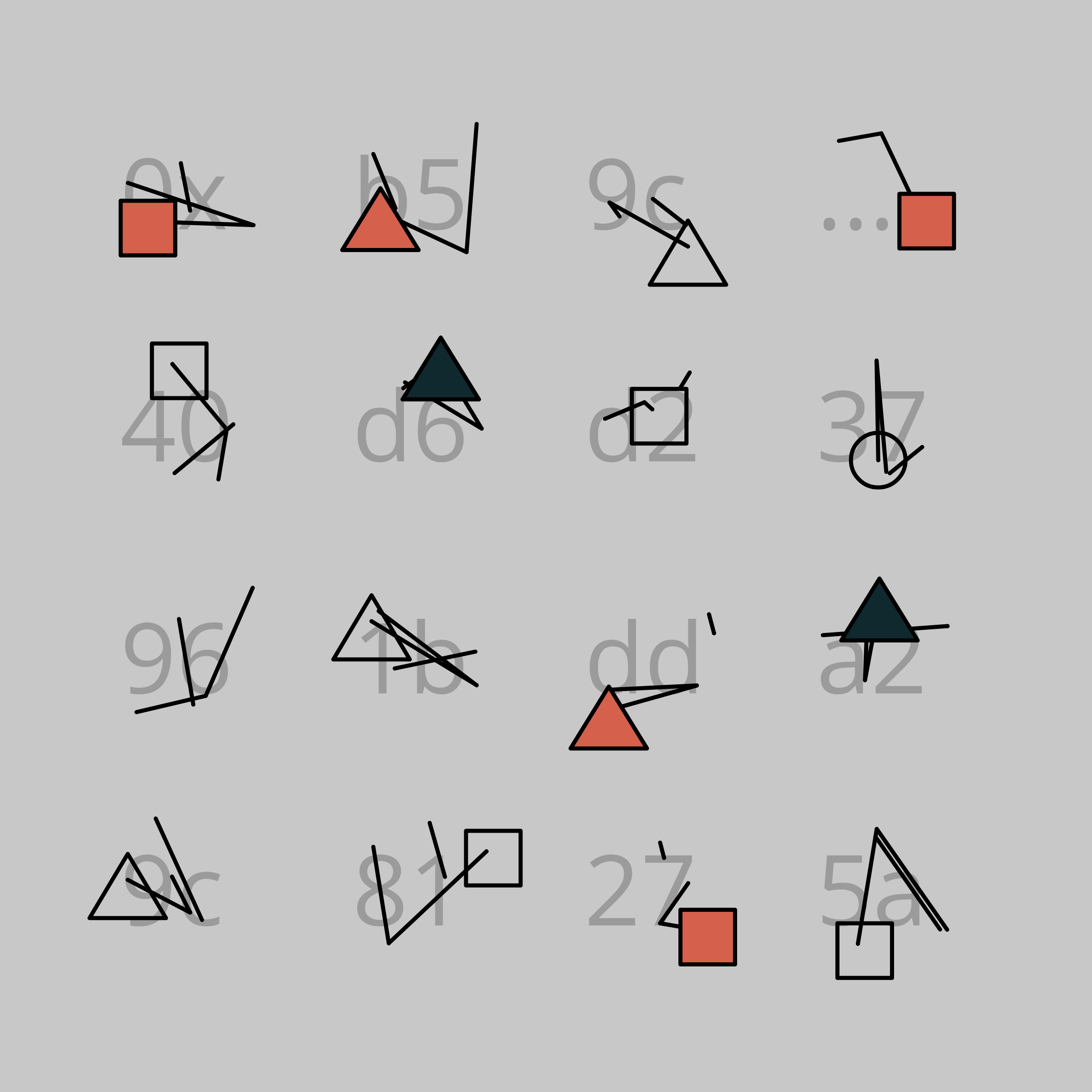 Art Blocks - Art Blocks v2 - Dear Hash, #61 - NFT # 49000061