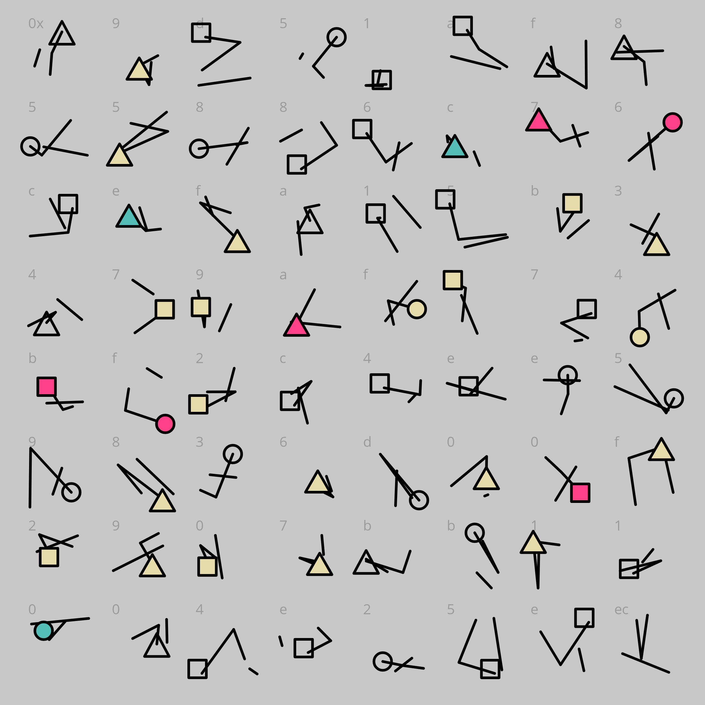 Art Blocks - Art Blocks v2 - Dear Hash, #68 - NFT # 49000068