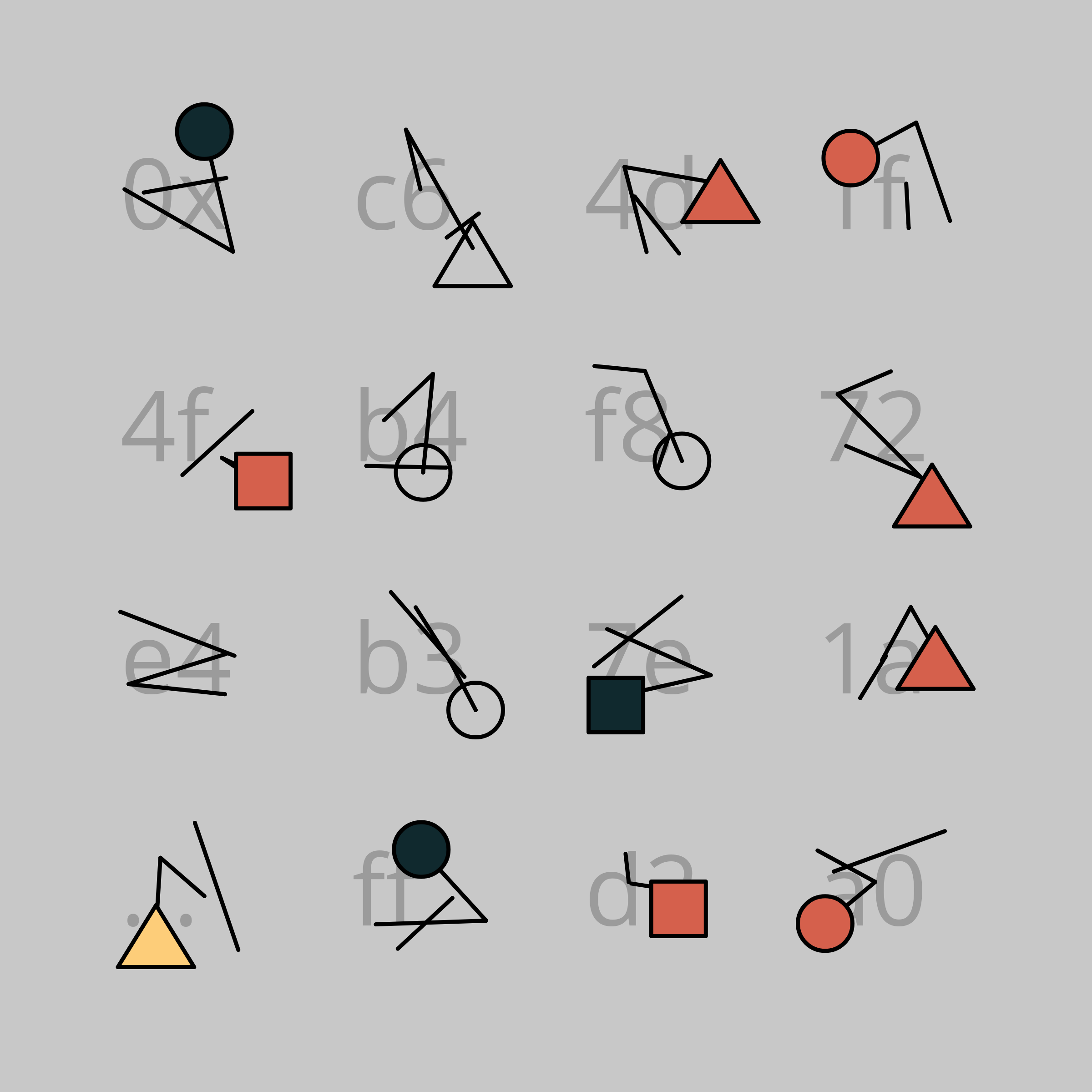 Art Blocks - Art Blocks v2 - Dear Hash, #73 - NFT # 49000073