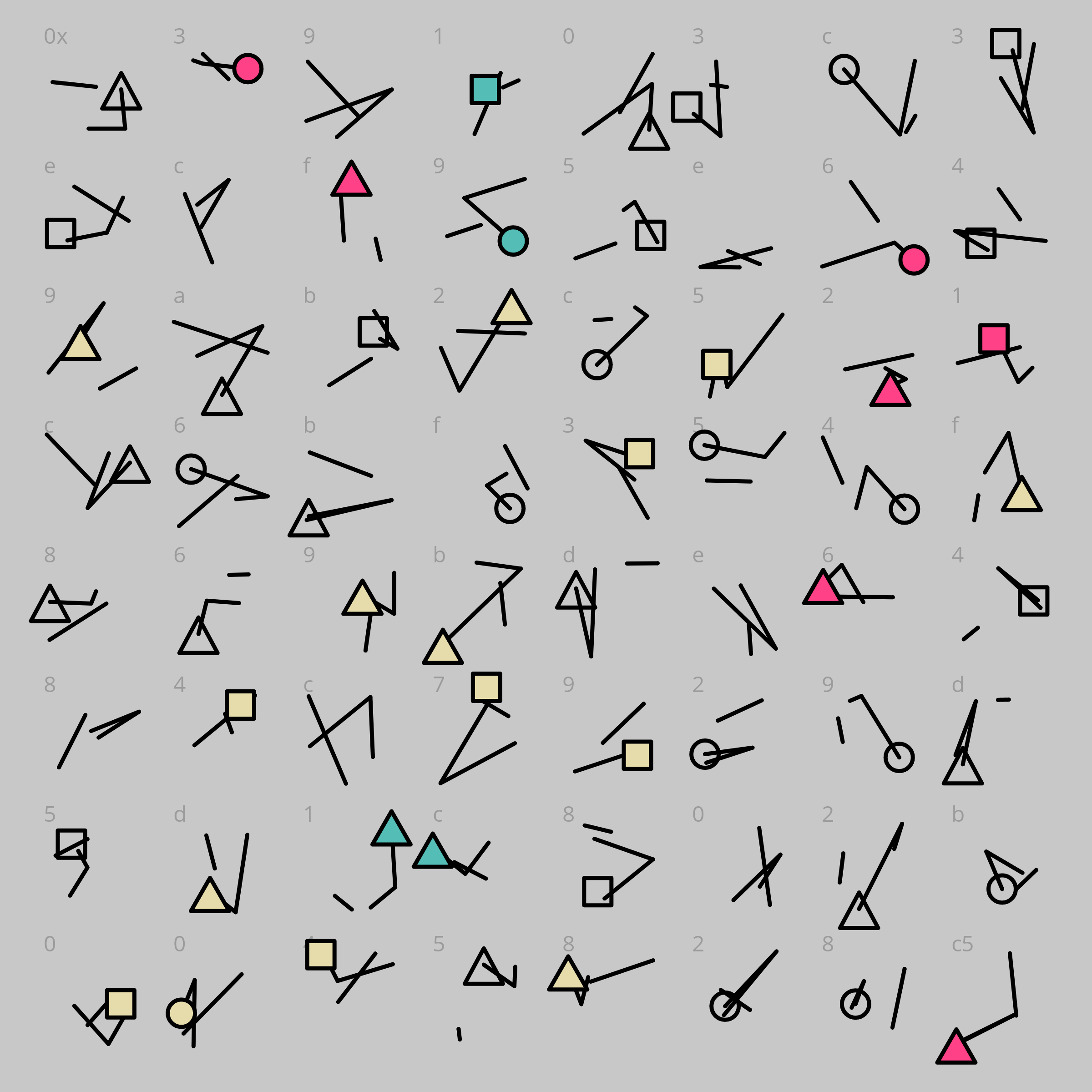 Art Blocks - Art Blocks v2 - Dear Hash, #81 - NFT # 49000081