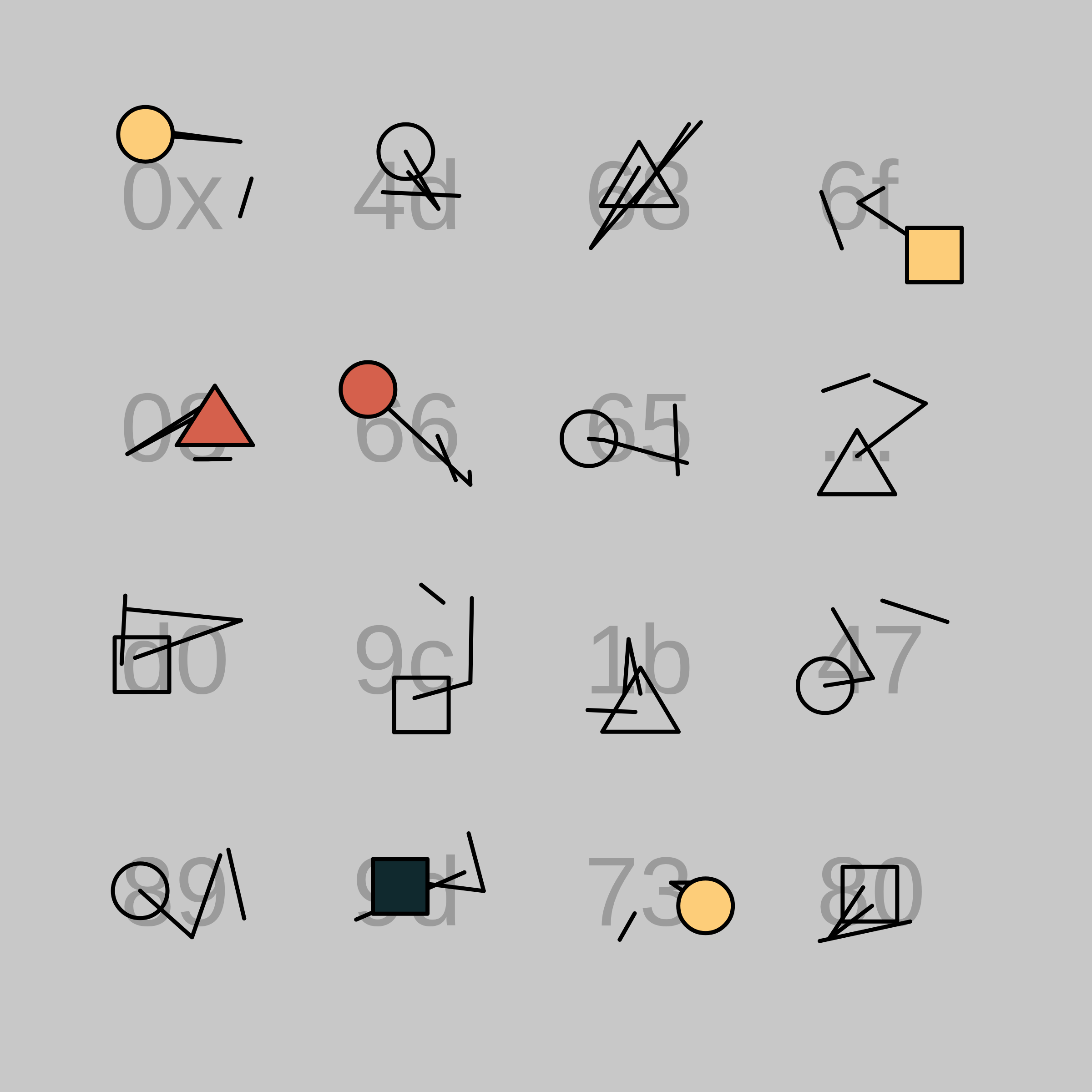 Art Blocks - Art Blocks v2 - Dear Hash, #90 - NFT # 49000090