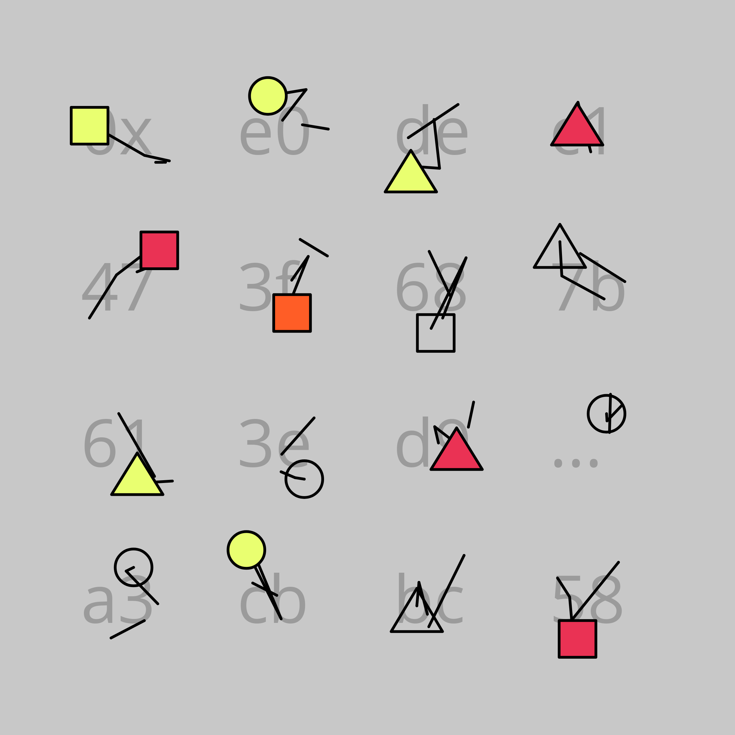 Art Blocks - Art Blocks v2 - Dear Hash, #92 - NFT # 49000092