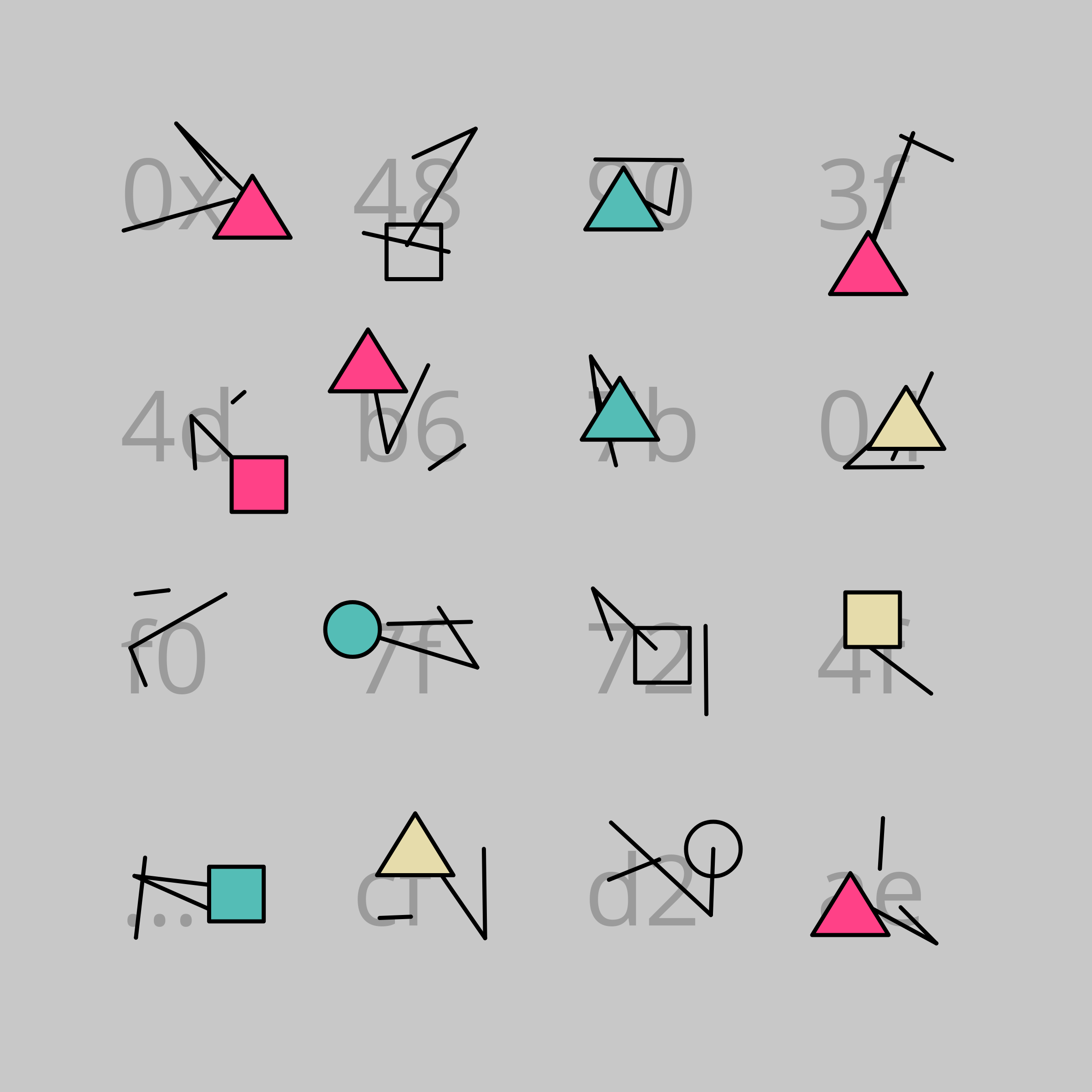 Art Blocks - Art Blocks v2 - Dear Hash, #93 - NFT # 49000093