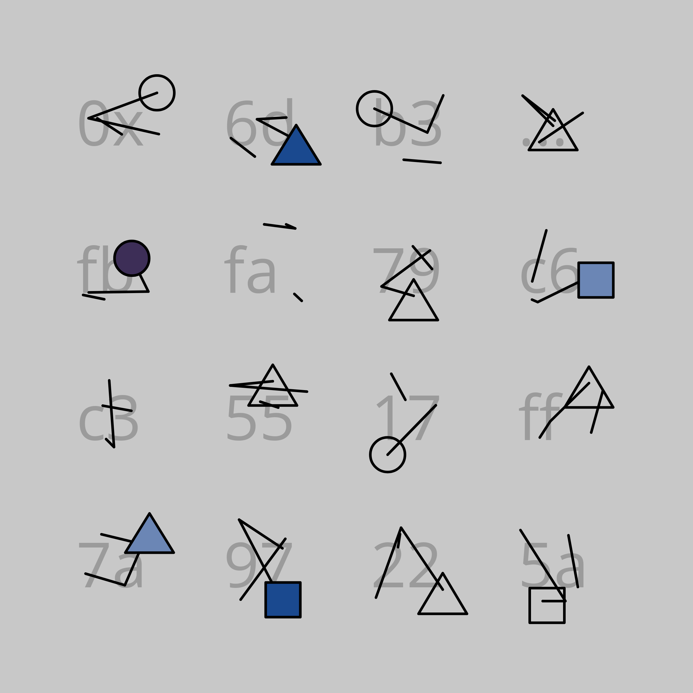 Art Blocks - Art Blocks v2 - Dear Hash, #105 - NFT # 49000105