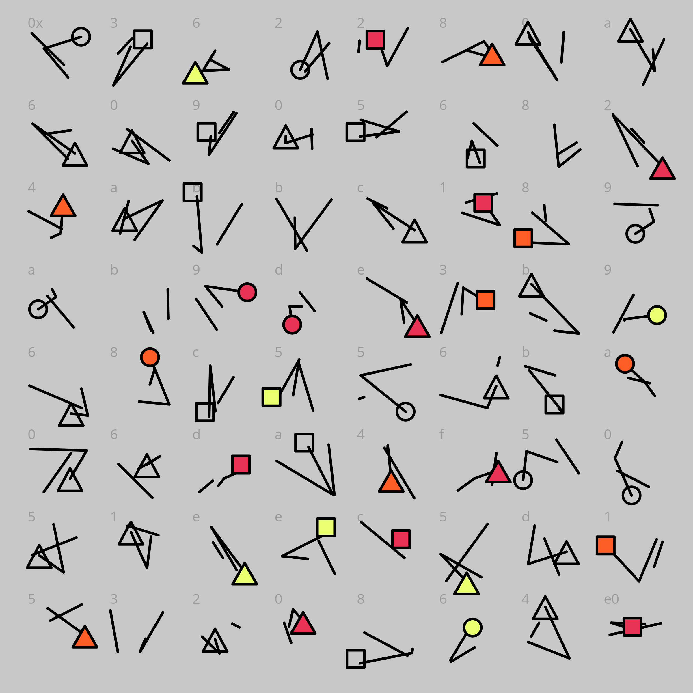 Art Blocks - Art Blocks v2 - Dear Hash, #117 - NFT # 49000117