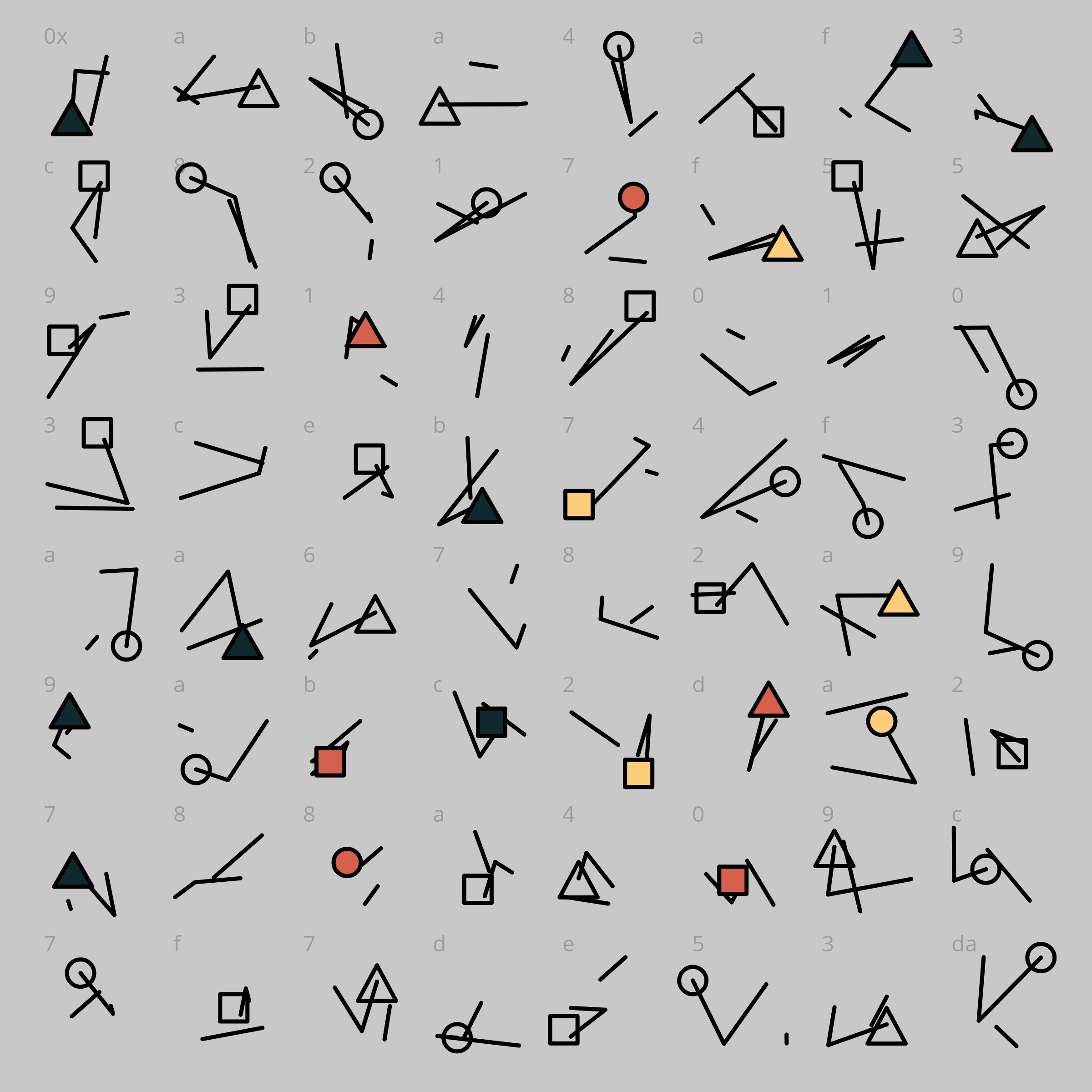 Art Blocks - Art Blocks v2 - Dear Hash, #136 - NFT # 49000136