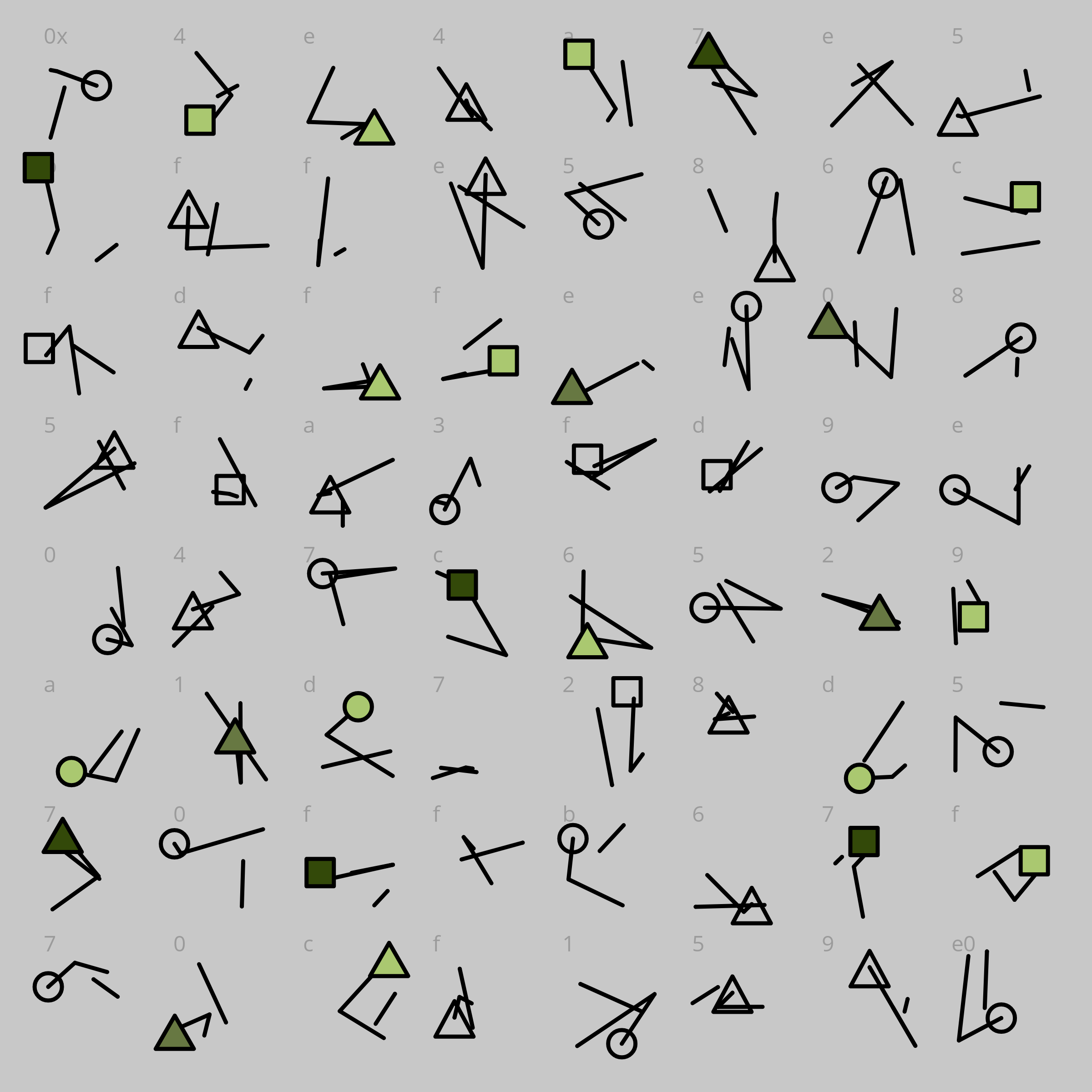 Art Blocks - Art Blocks v2 - Dear Hash, #154 - NFT # 49000154