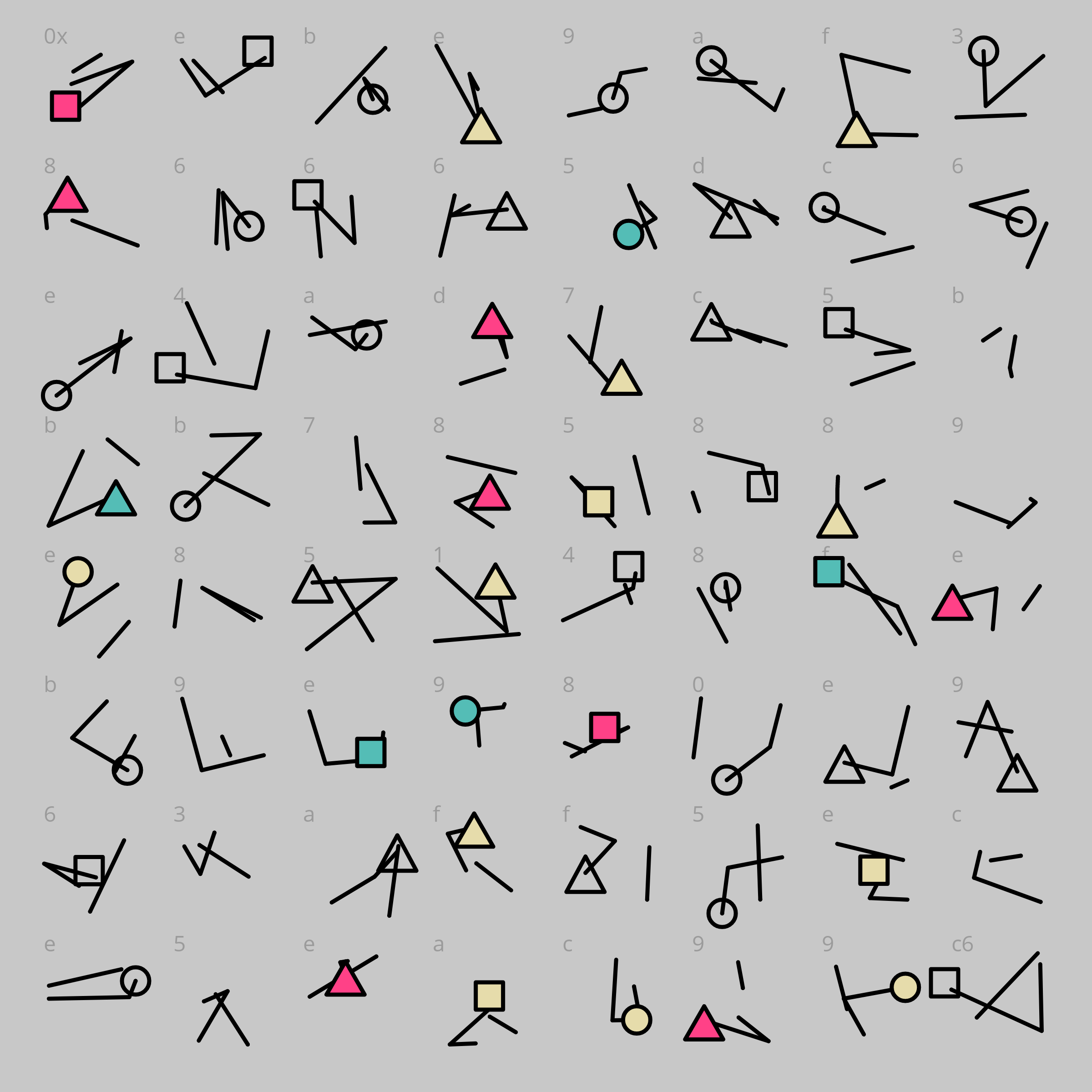 Art Blocks - Art Blocks v2 - Dear Hash, #172 - NFT # 49000172