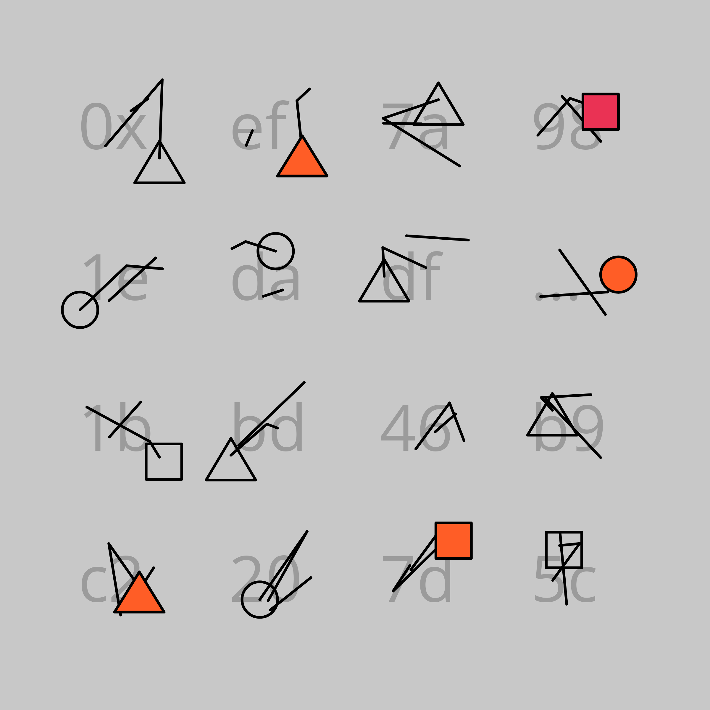 Art Blocks - Art Blocks v2 - Dear Hash, #198 - NFT # 49000198