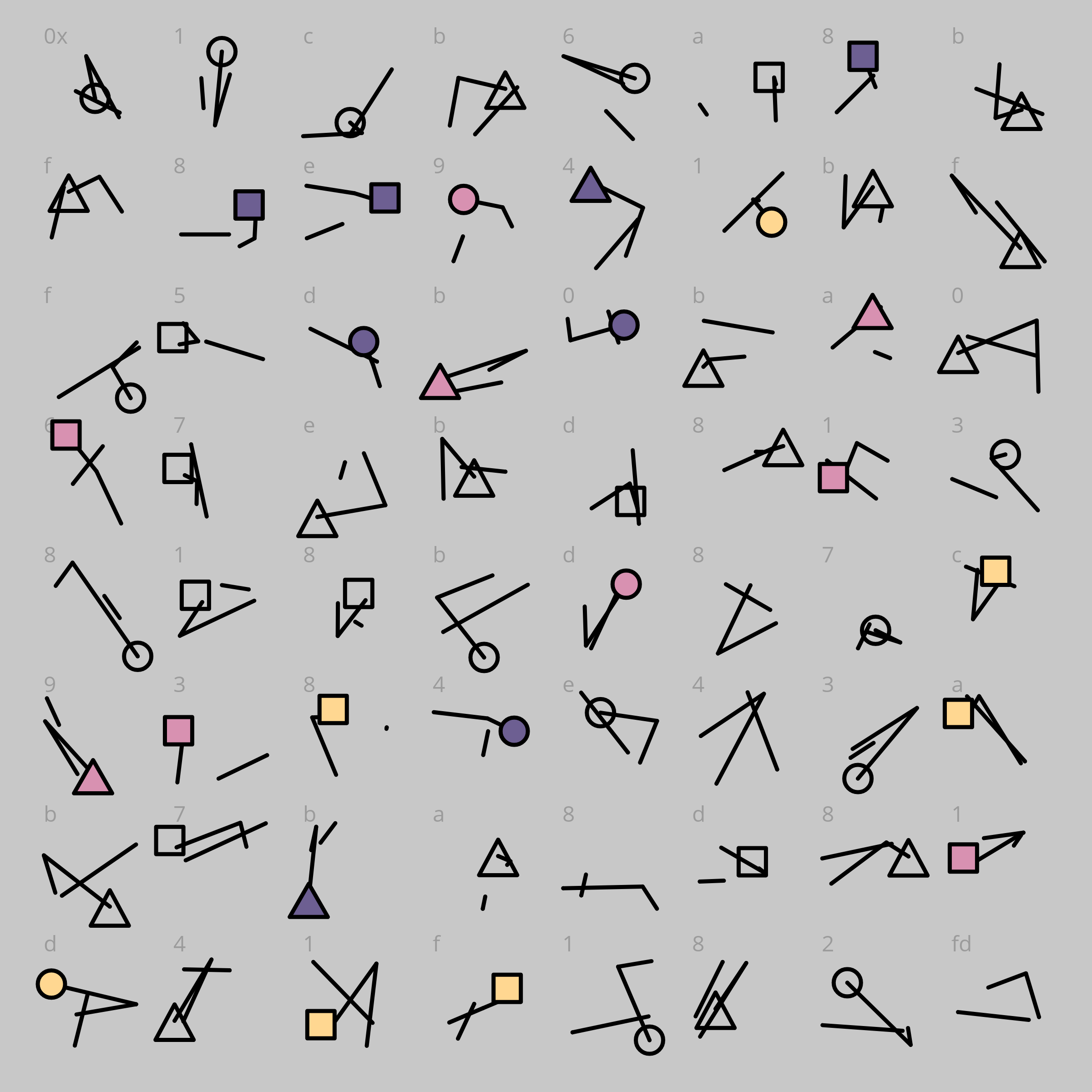 Art Blocks - Art Blocks v2 - Dear Hash, #201 - NFT # 49000201