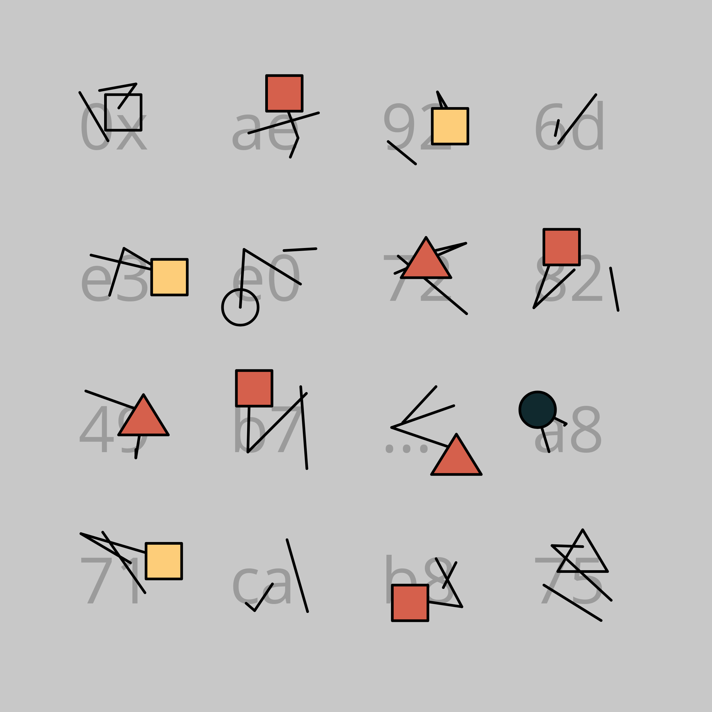 Art Blocks - Art Blocks v2 - Dear Hash, #203 - NFT # 49000203