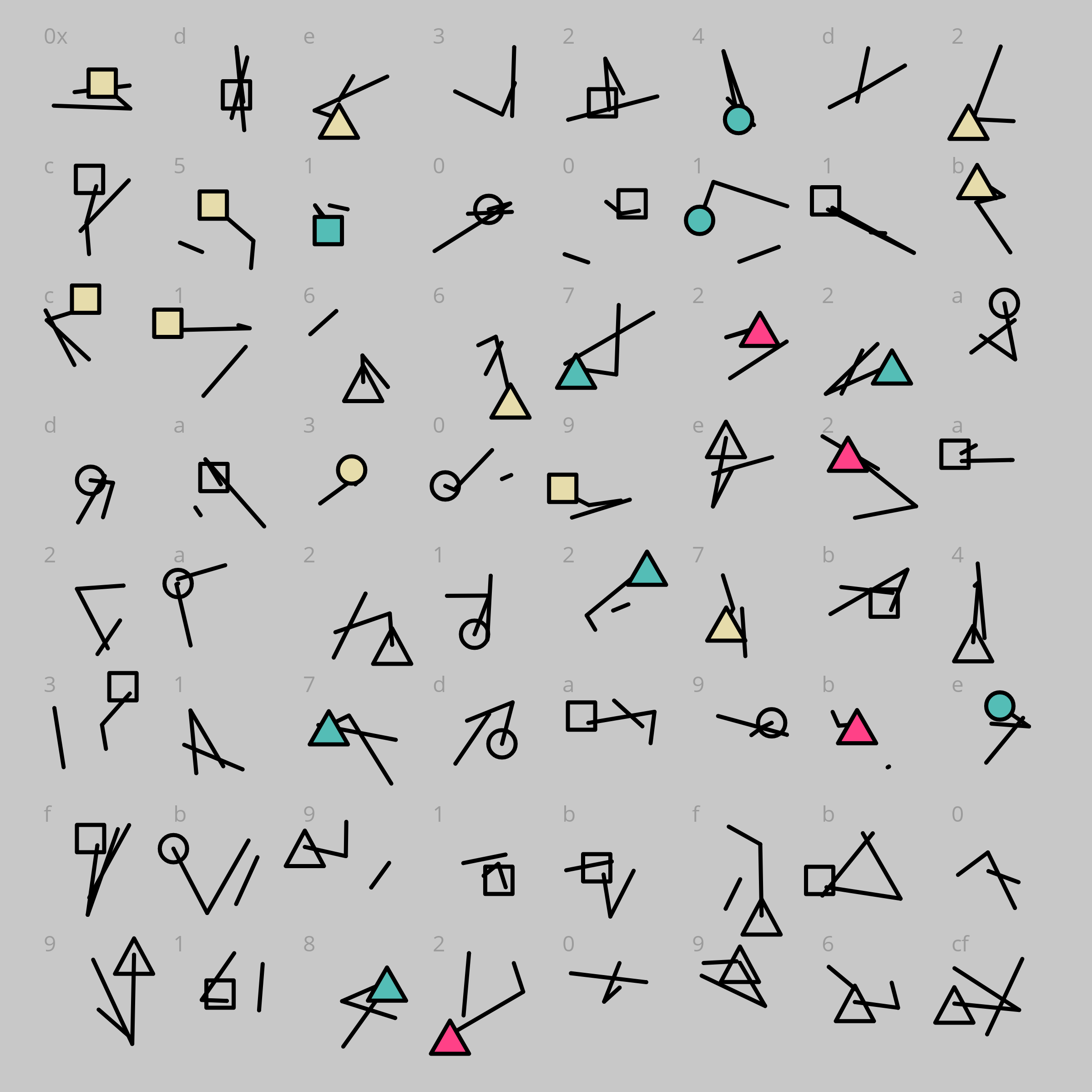 Art Blocks - Art Blocks v2 - Dear Hash, #205 - NFT # 49000205