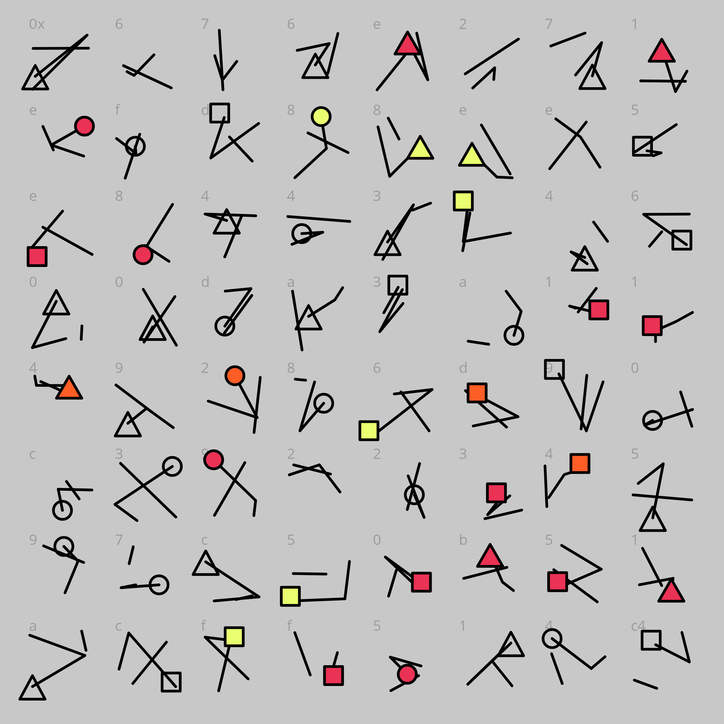 Art Blocks - Art Blocks v2 - Dear Hash, #206 - NFT # 49000206