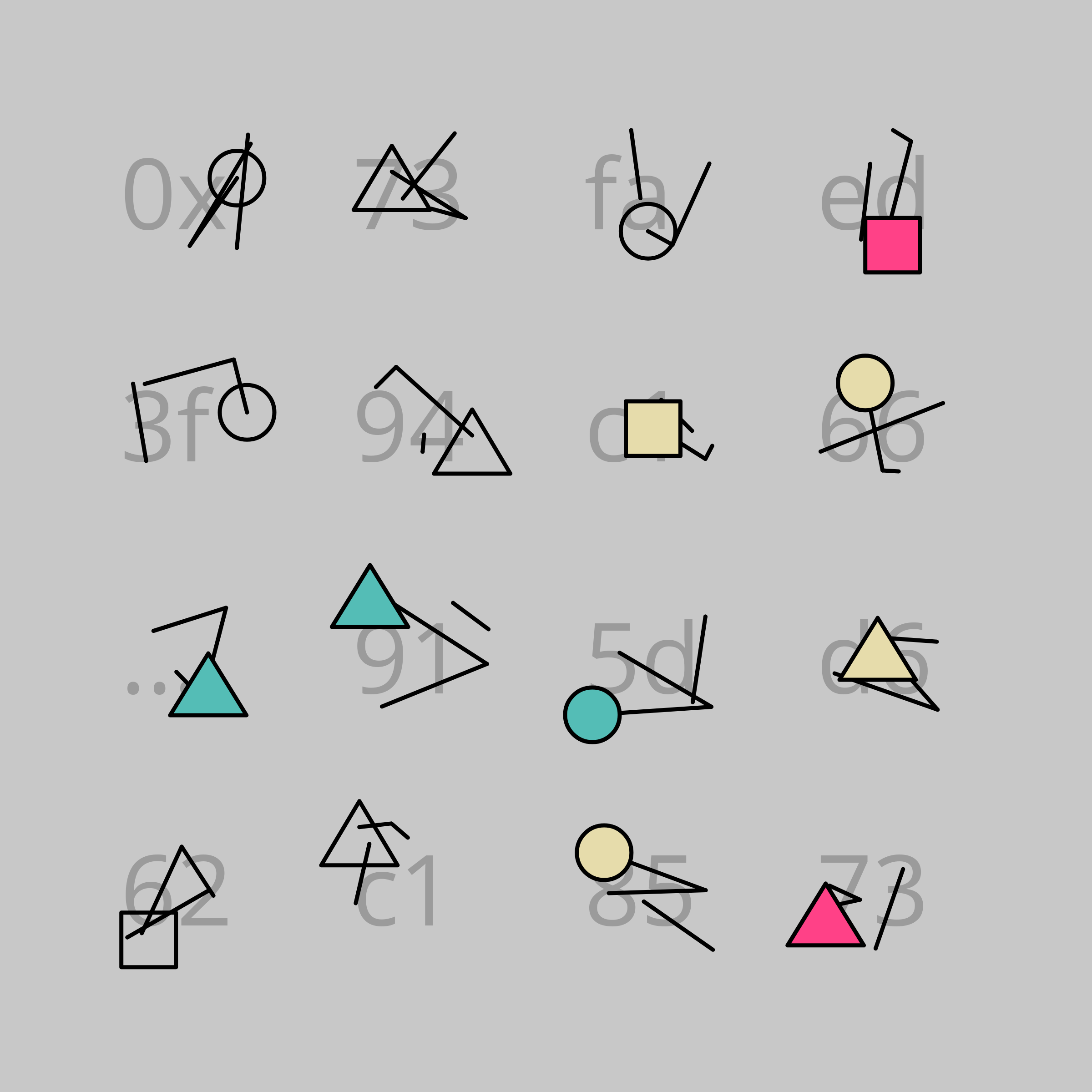 Art Blocks - Art Blocks v2 - Dear Hash, #223 - NFT # 49000223