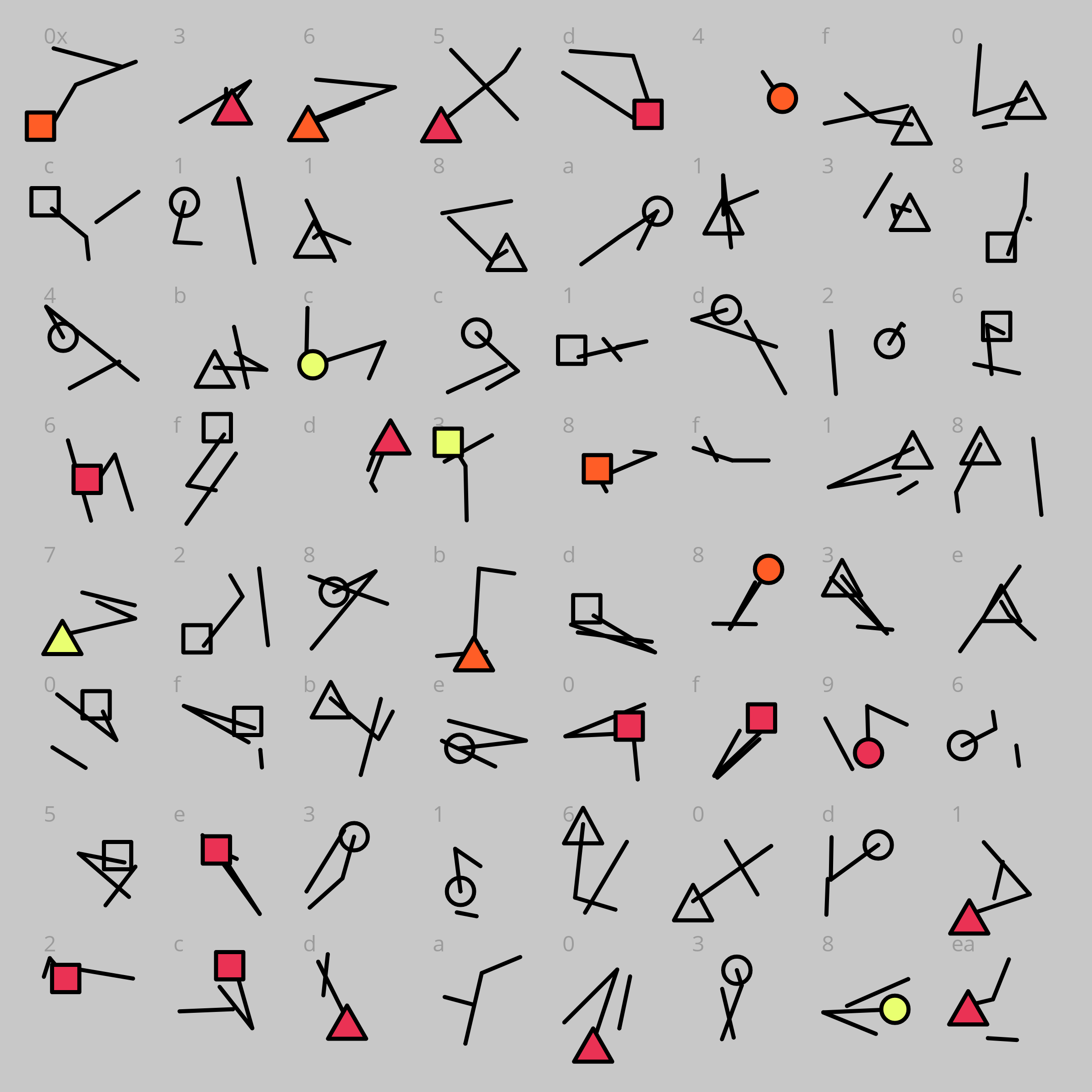 Art Blocks - Art Blocks v2 - Dear Hash, #255 - NFT # 49000255