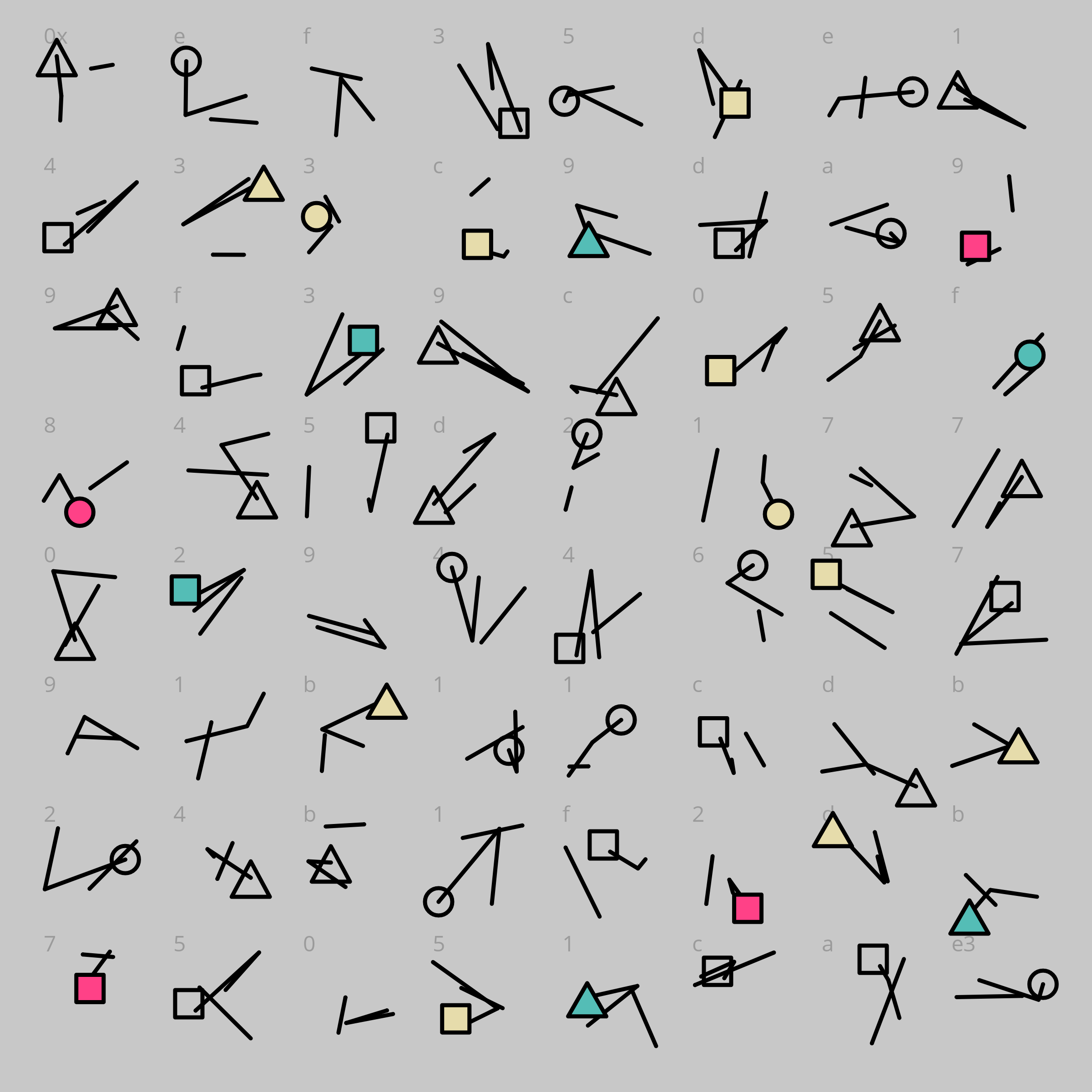 Art Blocks - Art Blocks v2 - Dear Hash, #258 - NFT # 49000258