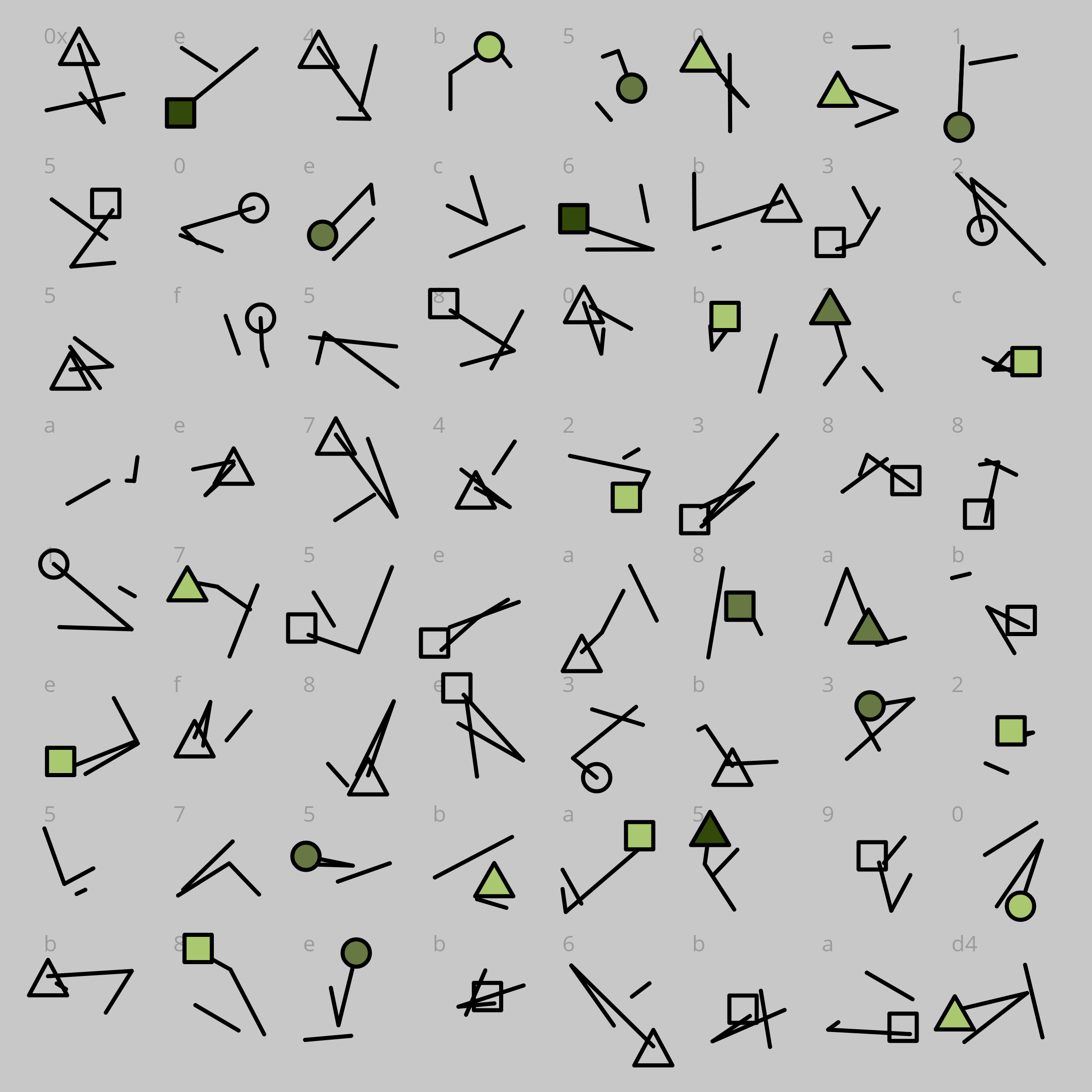 Art Blocks - Art Blocks v2 - Dear Hash, #260 - NFT # 49000260