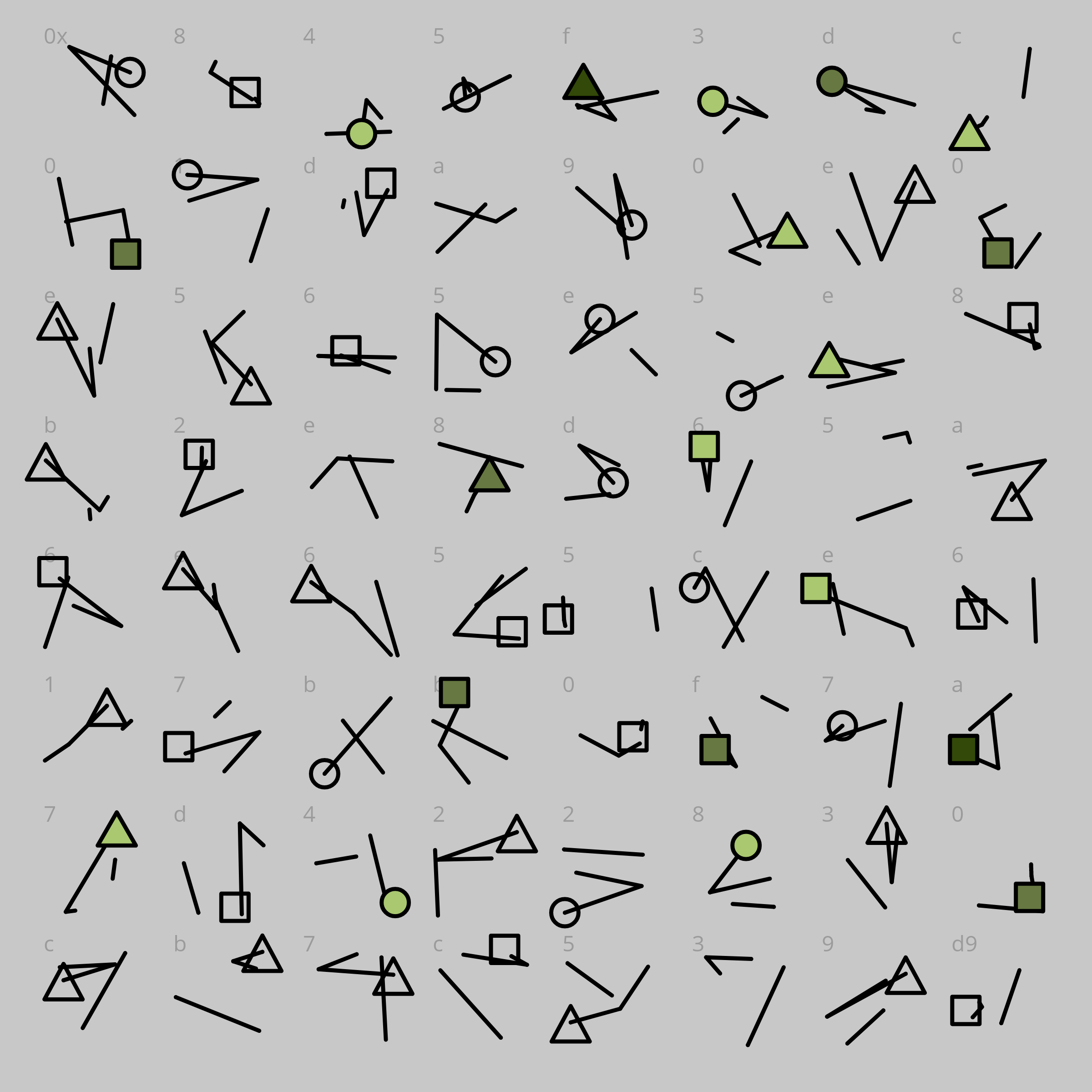 Art Blocks - Art Blocks v2 - Dear Hash, #262 - NFT # 49000262