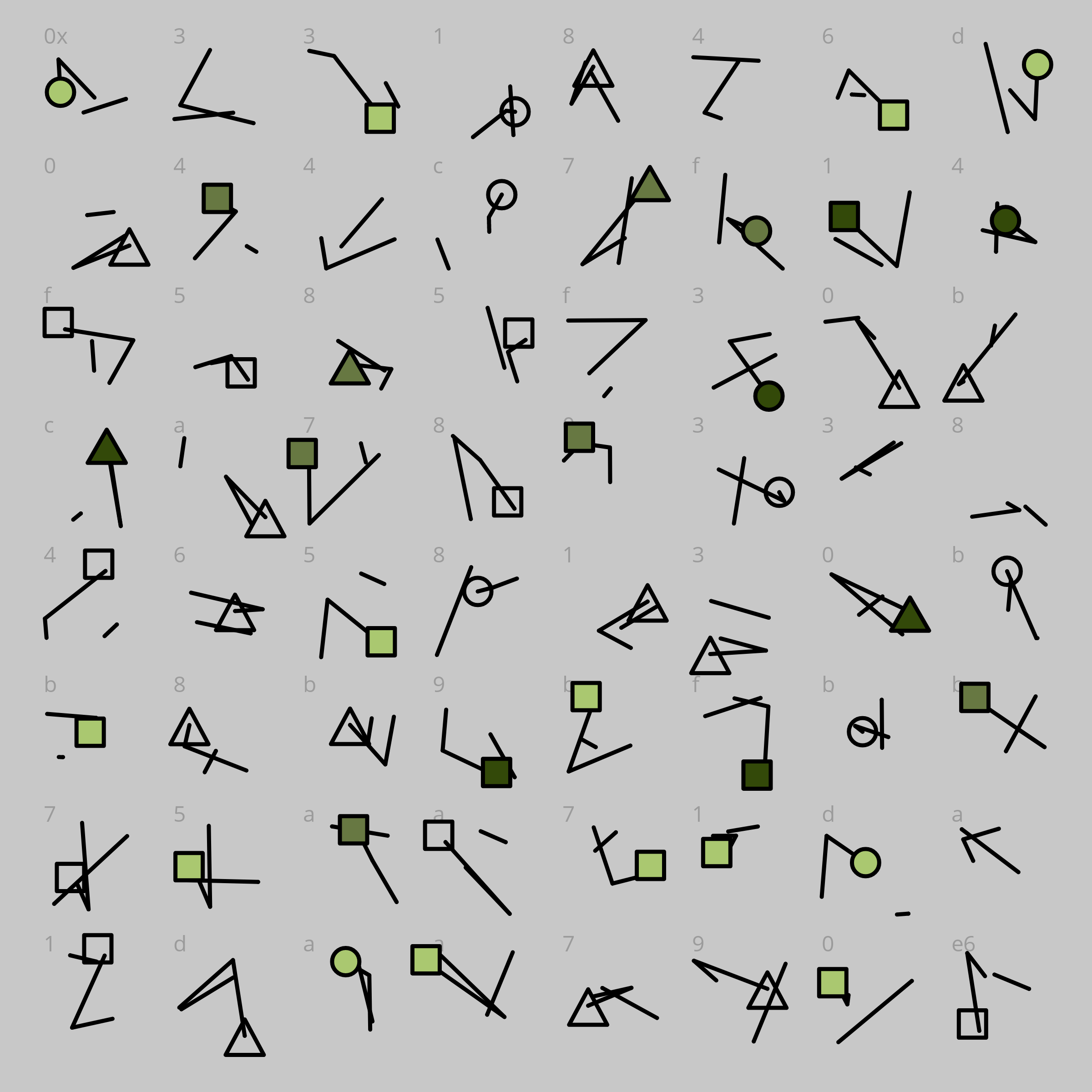 Art Blocks - Art Blocks v2 - Dear Hash, #264 - NFT # 49000264