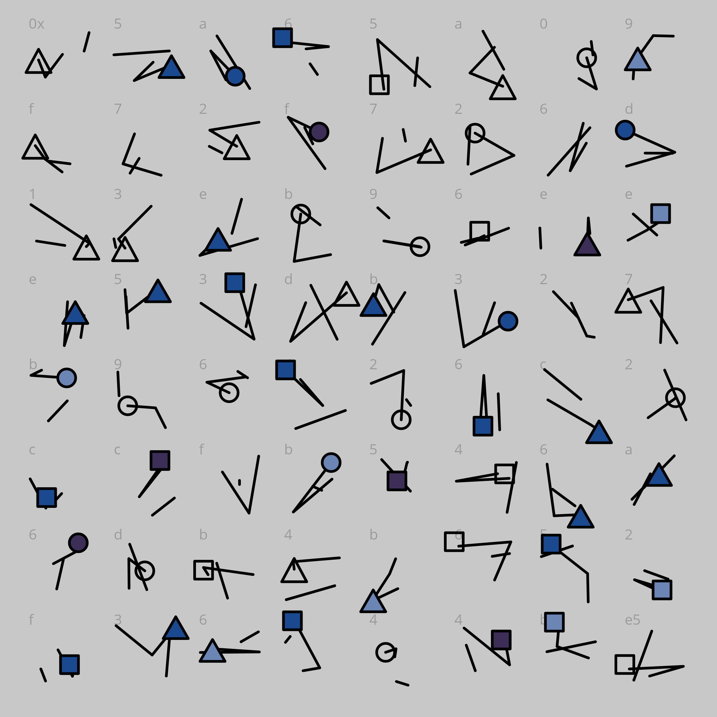 Art Blocks - Art Blocks v2 - Dear Hash, #287 - NFT # 49000287