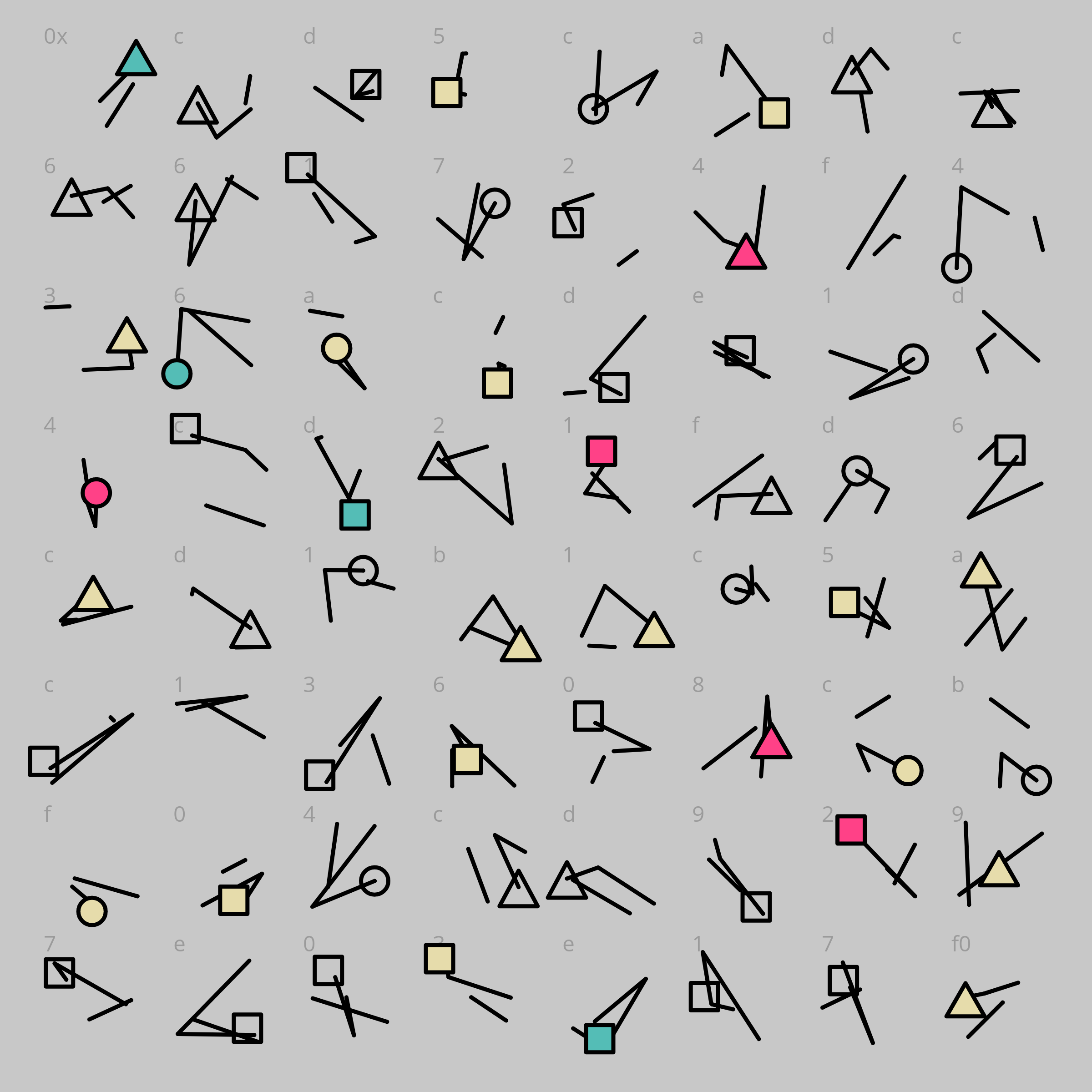 Art Blocks - Art Blocks v2 - Dear Hash, #300 - NFT # 49000300