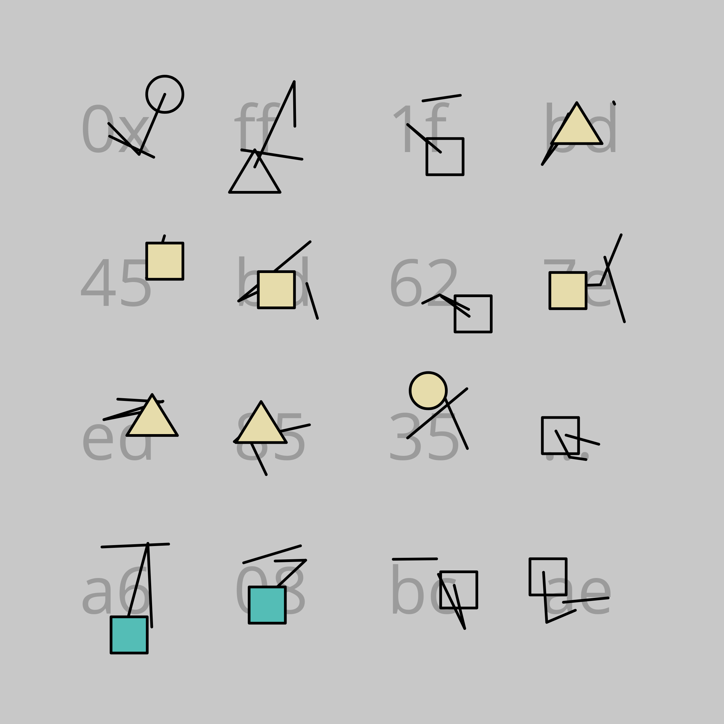 Art Blocks - Art Blocks v2 - Dear Hash, #308 - NFT # 49000308