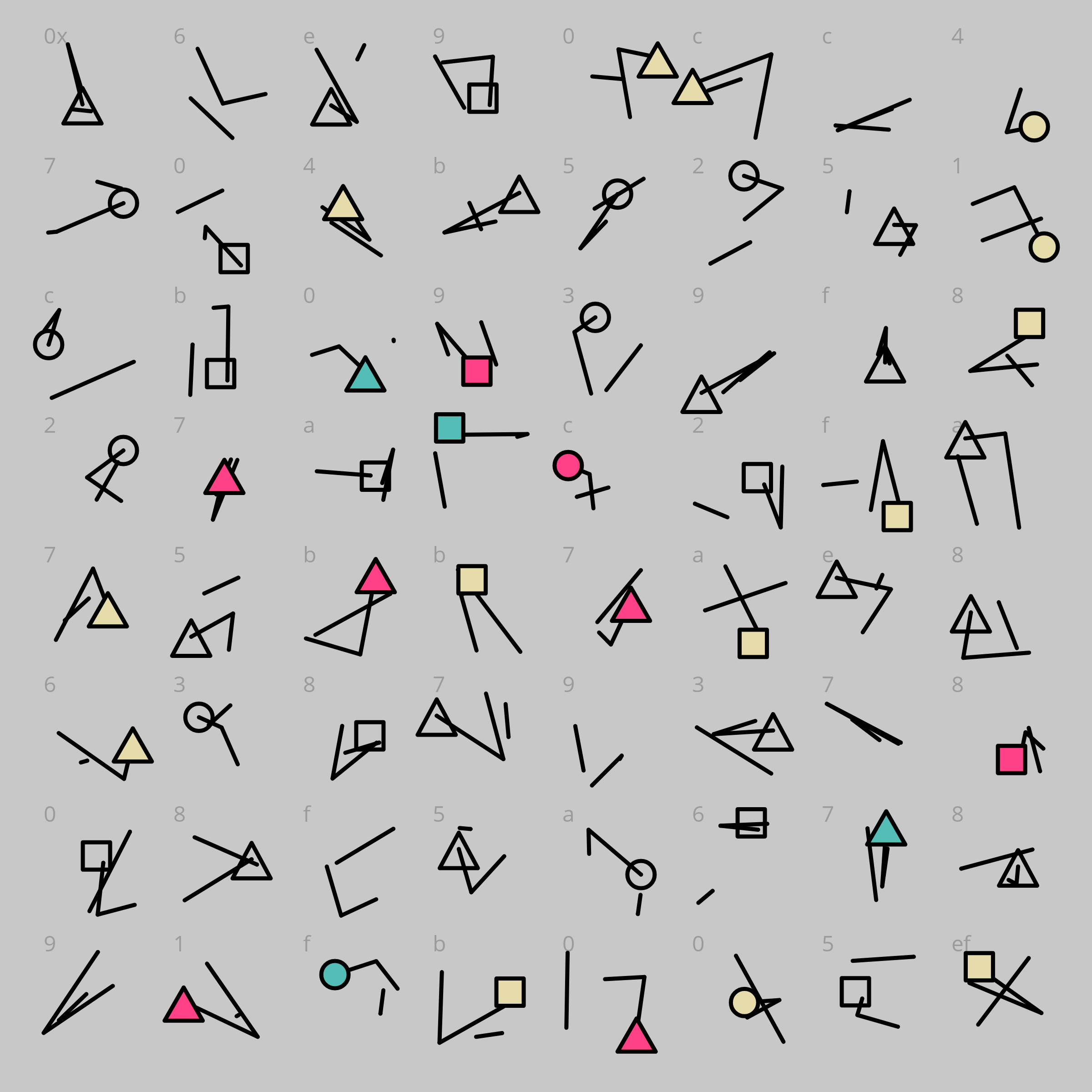 Art Blocks - Art Blocks v2 - Dear Hash, #329 - NFT # 49000329