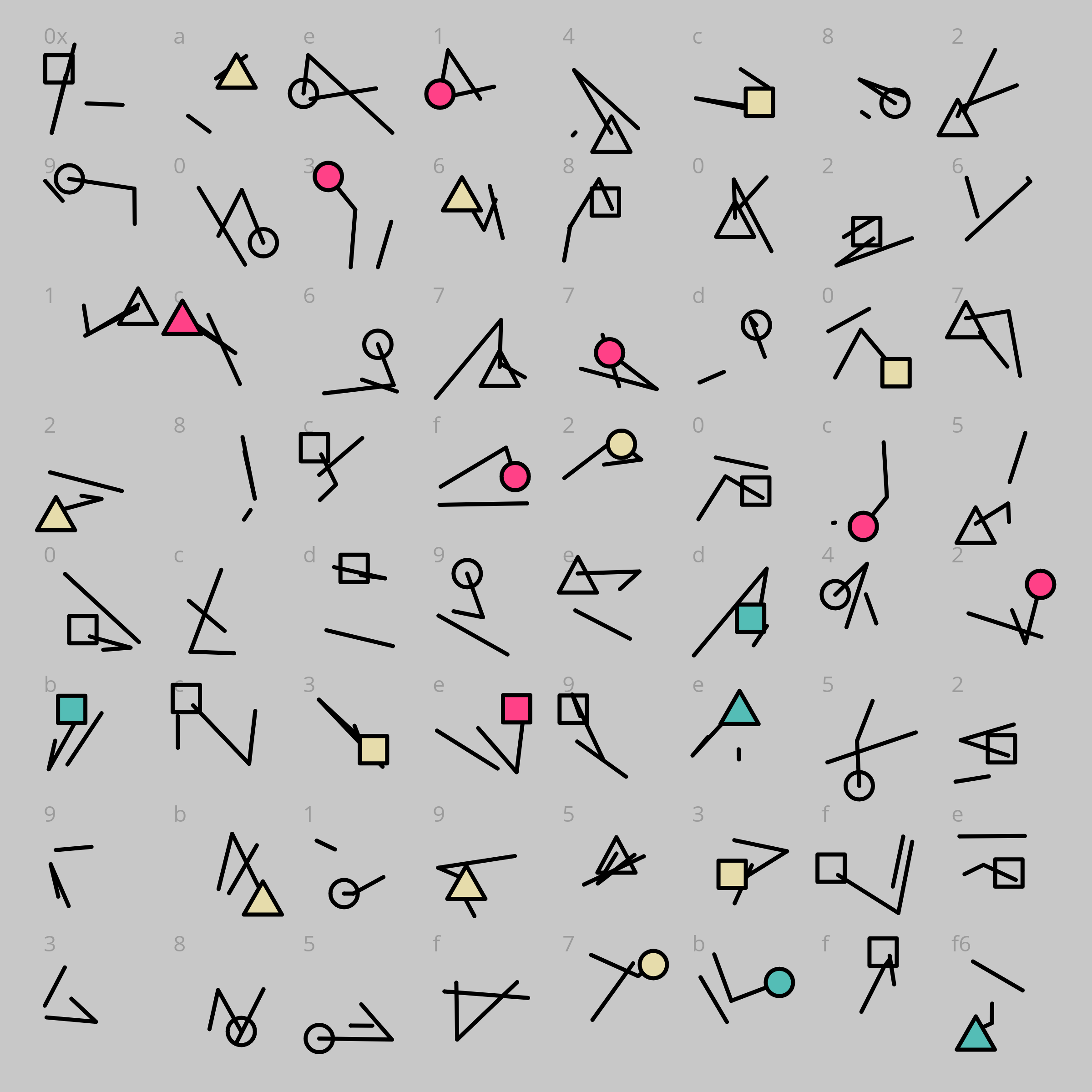 Art Blocks - Art Blocks v2 - Dear Hash, #332 - NFT # 49000332