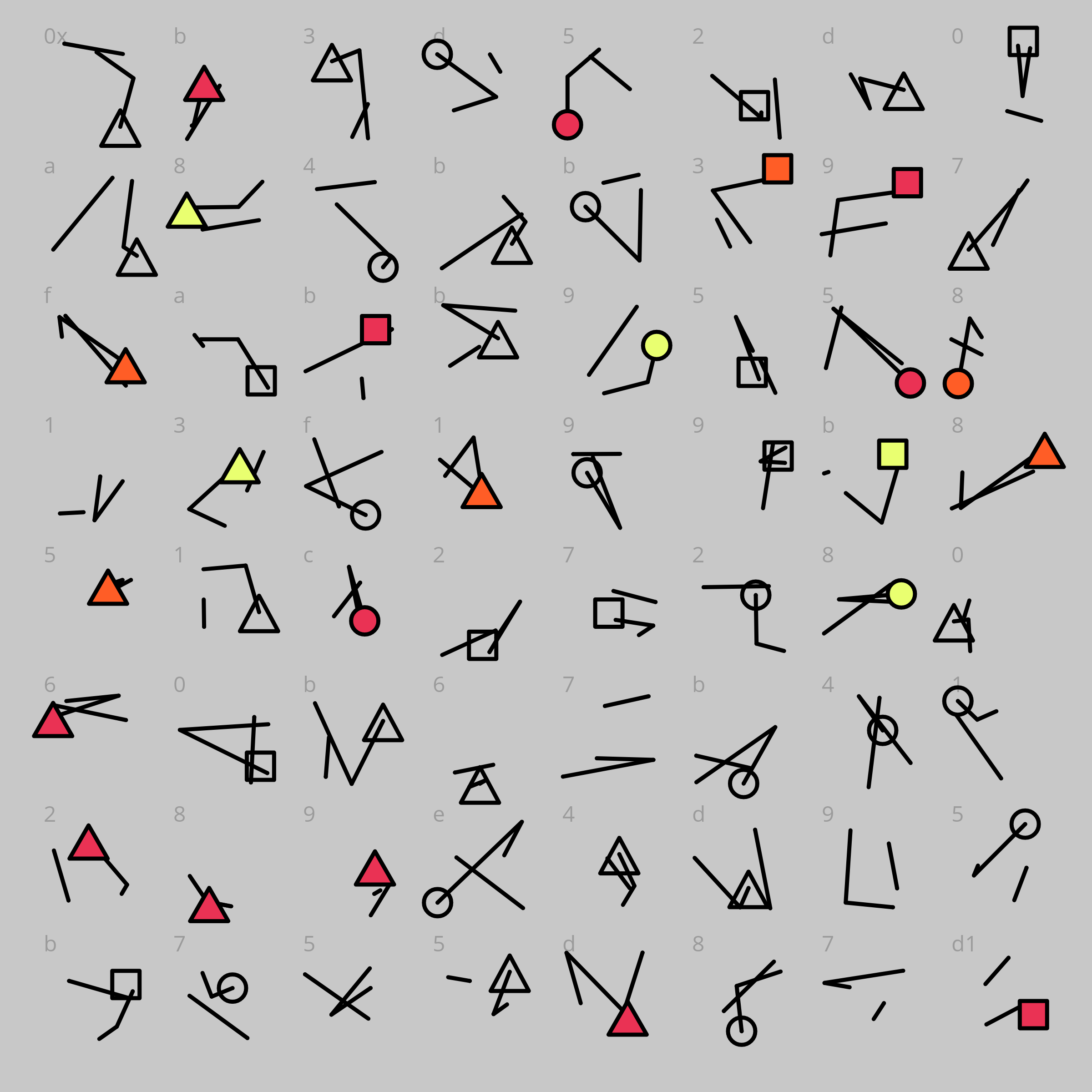 Art Blocks - Art Blocks v2 - Dear Hash, #354 - NFT # 49000354