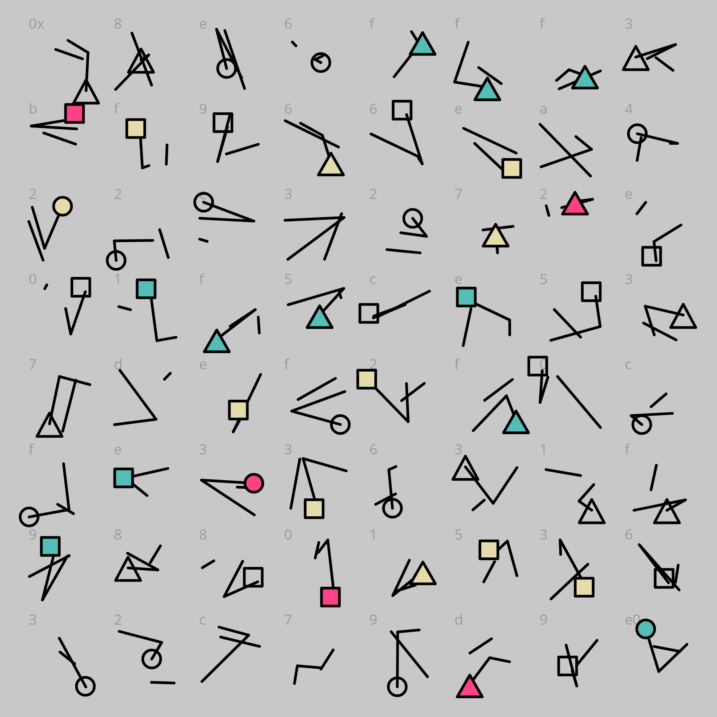 Art Blocks - Art Blocks v2 - Dear Hash, #359 - NFT # 49000359