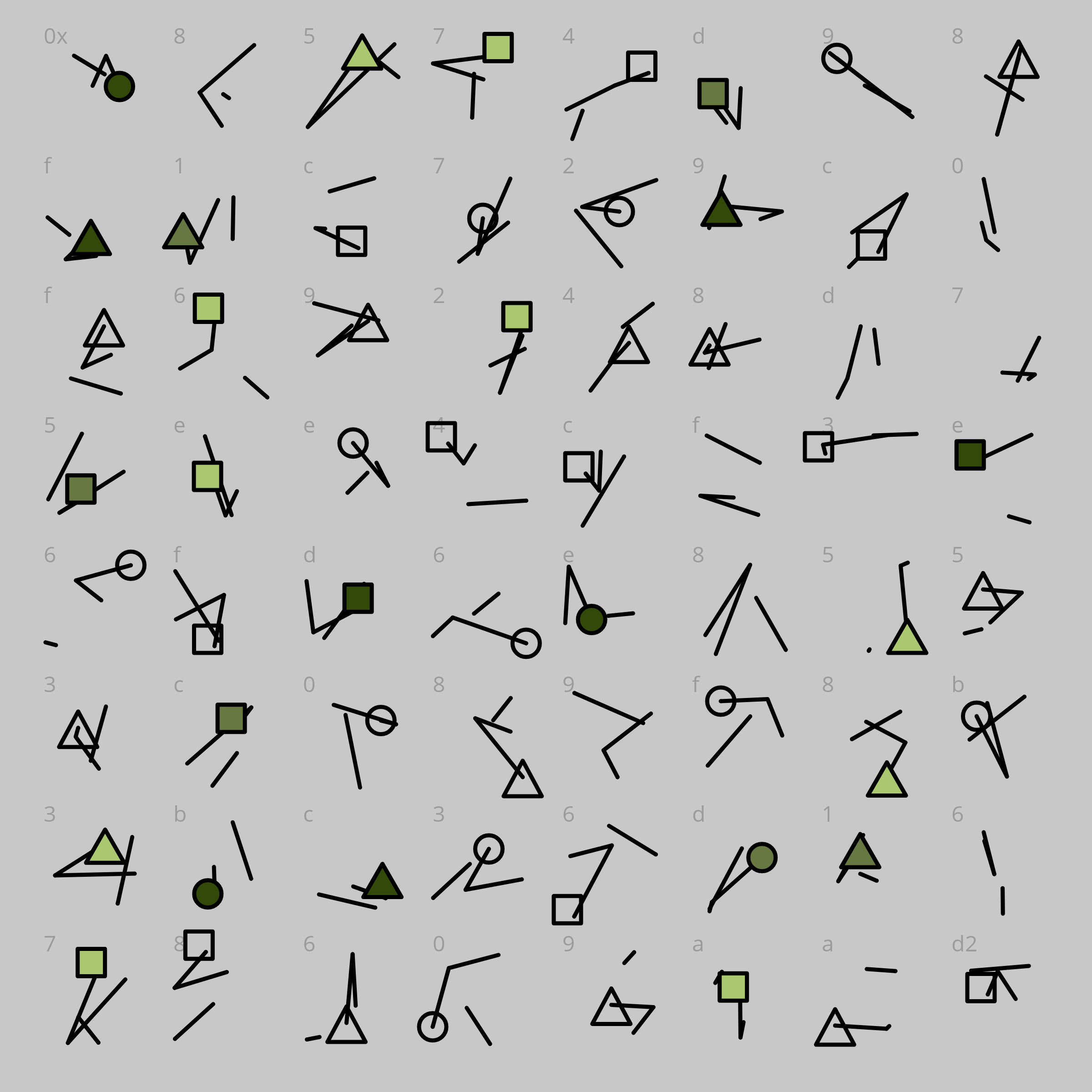 Art Blocks - Art Blocks v2 - Dear Hash, #363 - NFT # 49000363