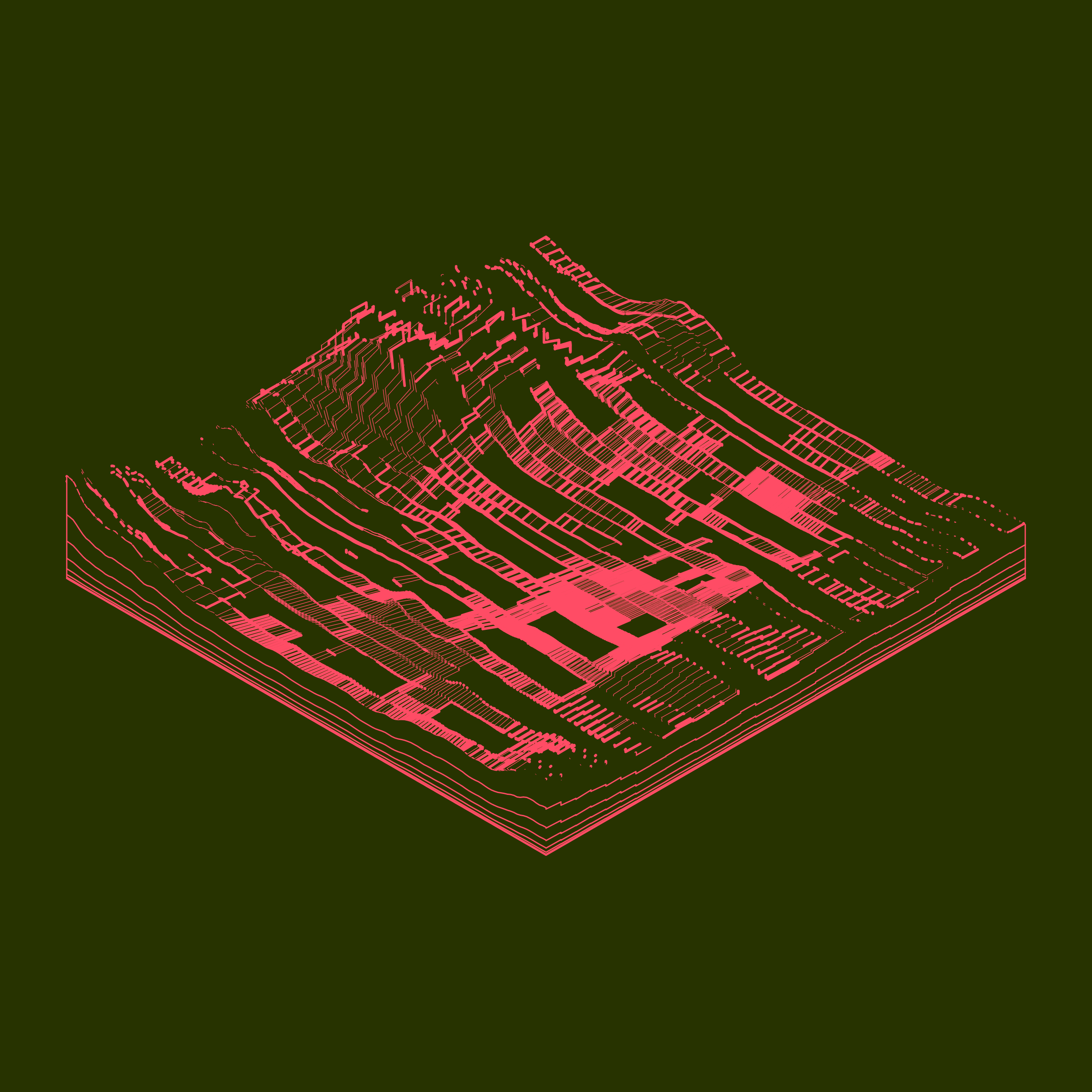 Art Blocks - Art Blocks v2 - Subscapes #12 - NFT # 53000012