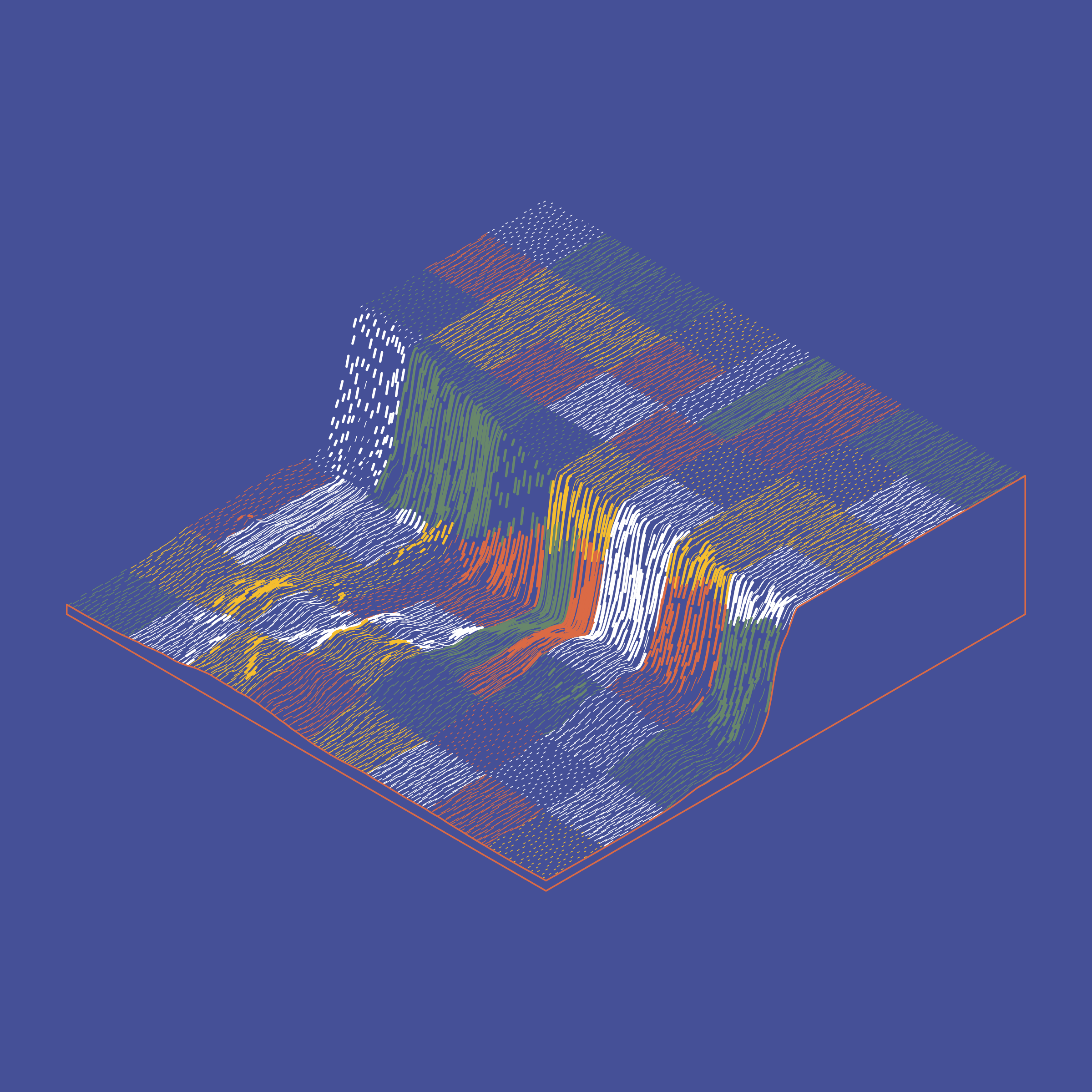 Art Blocks - Art Blocks v2 - Subscapes #13 - NFT # 53000013