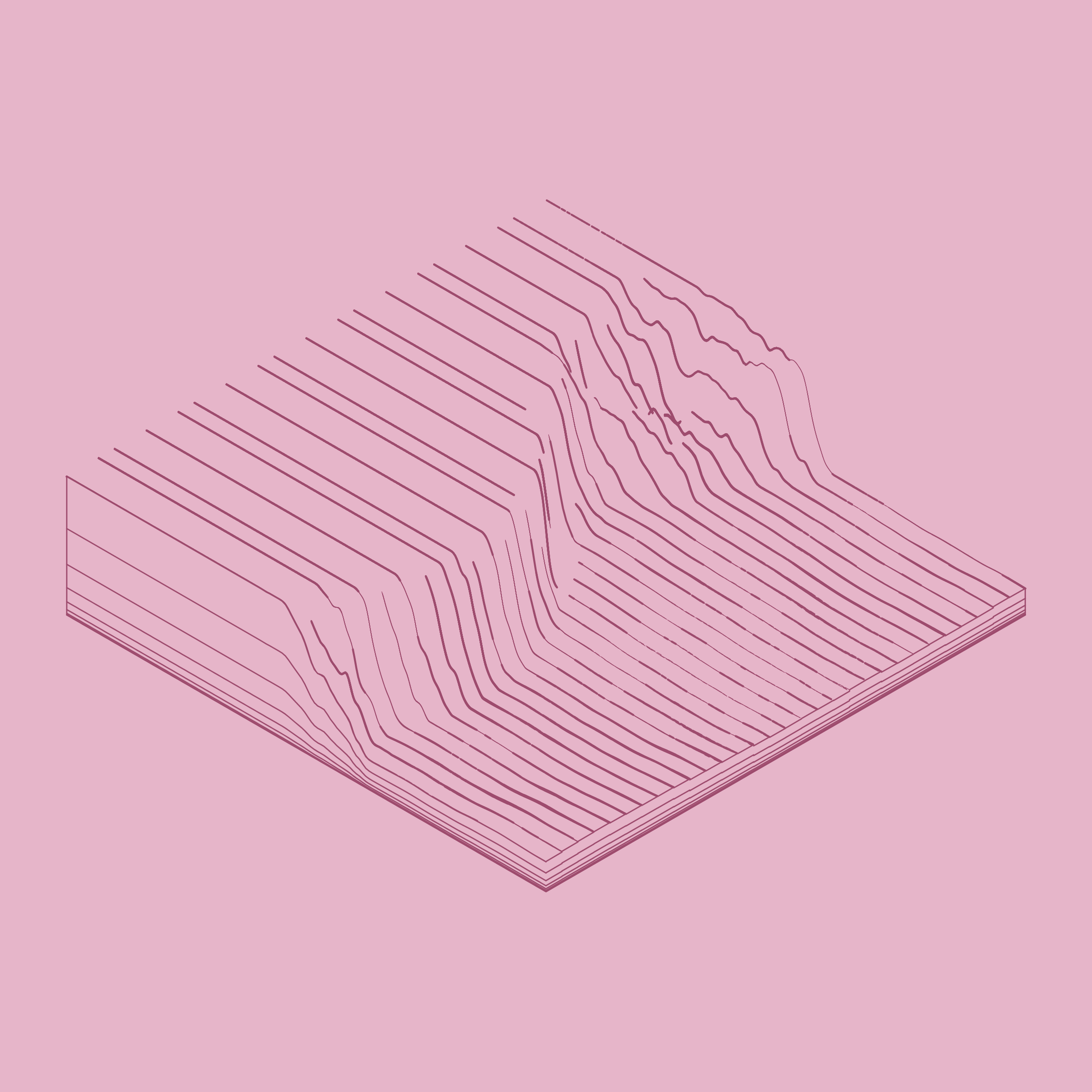 Art Blocks - Art Blocks v2 - Subscapes #19 - NFT # 53000019